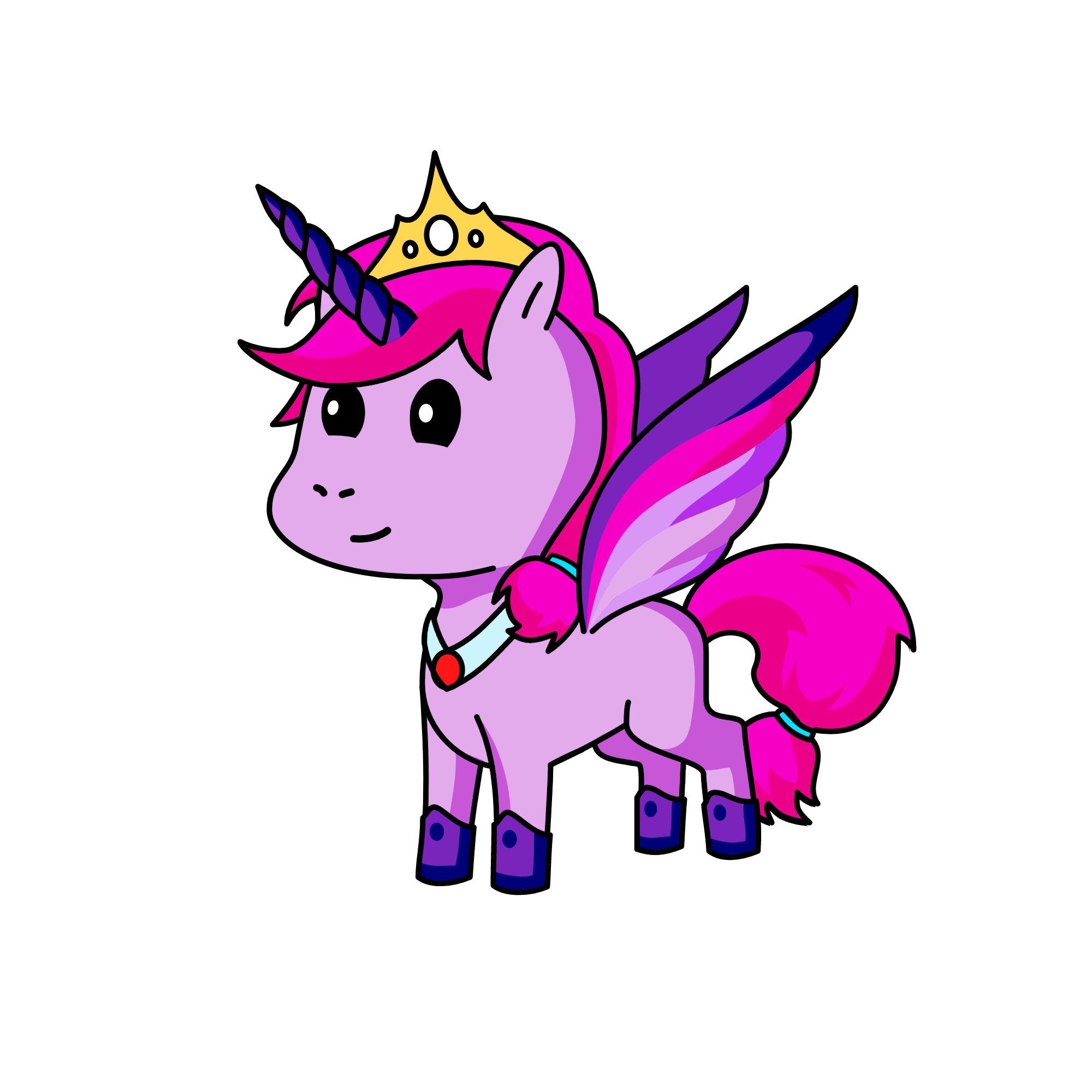 Blossom, the unicorn