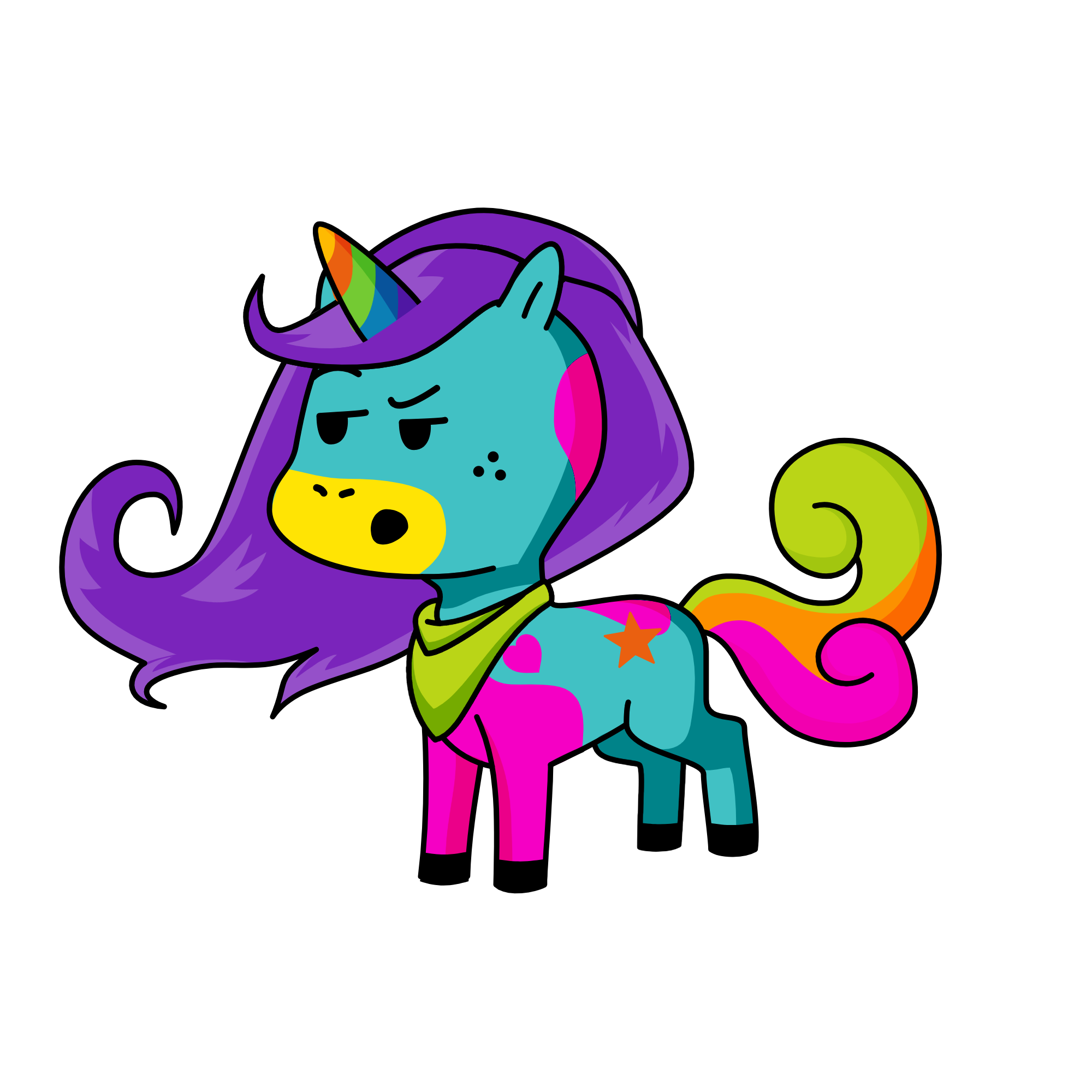 Kim John Un, the unicorn