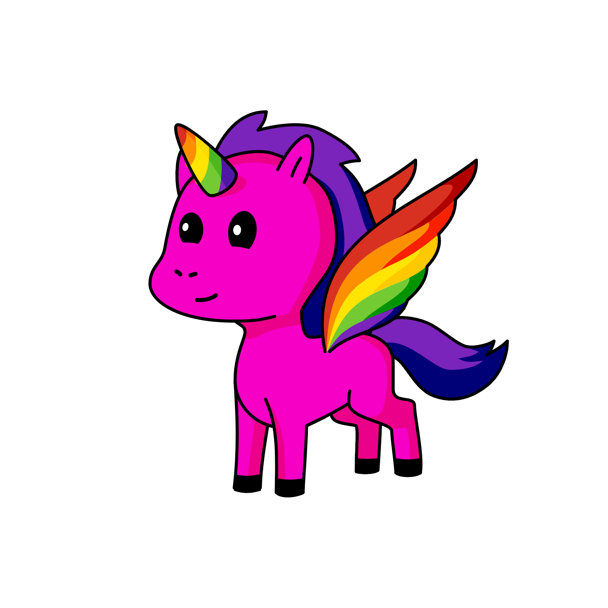 rainbow, the unicorn