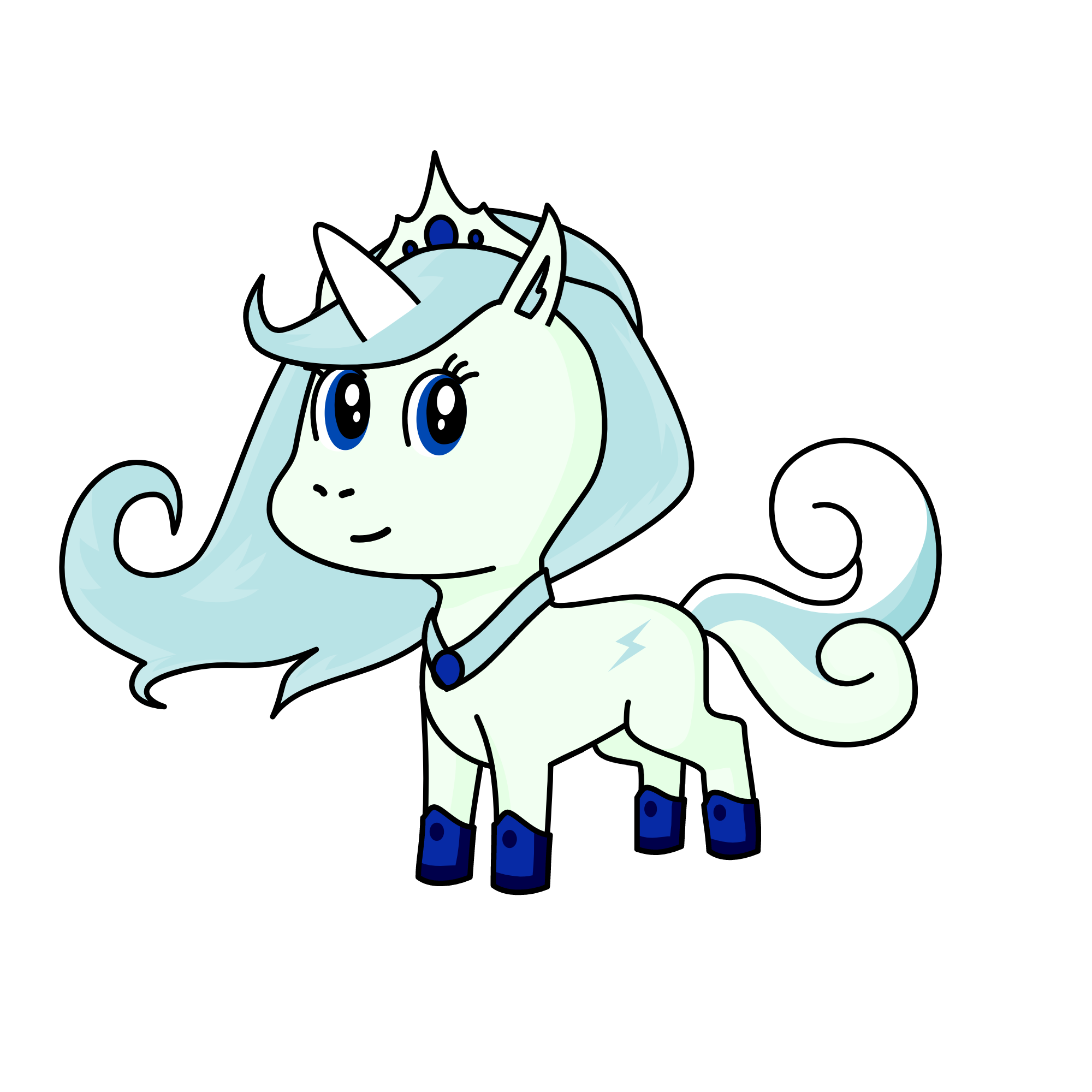 cloud, the unicorn