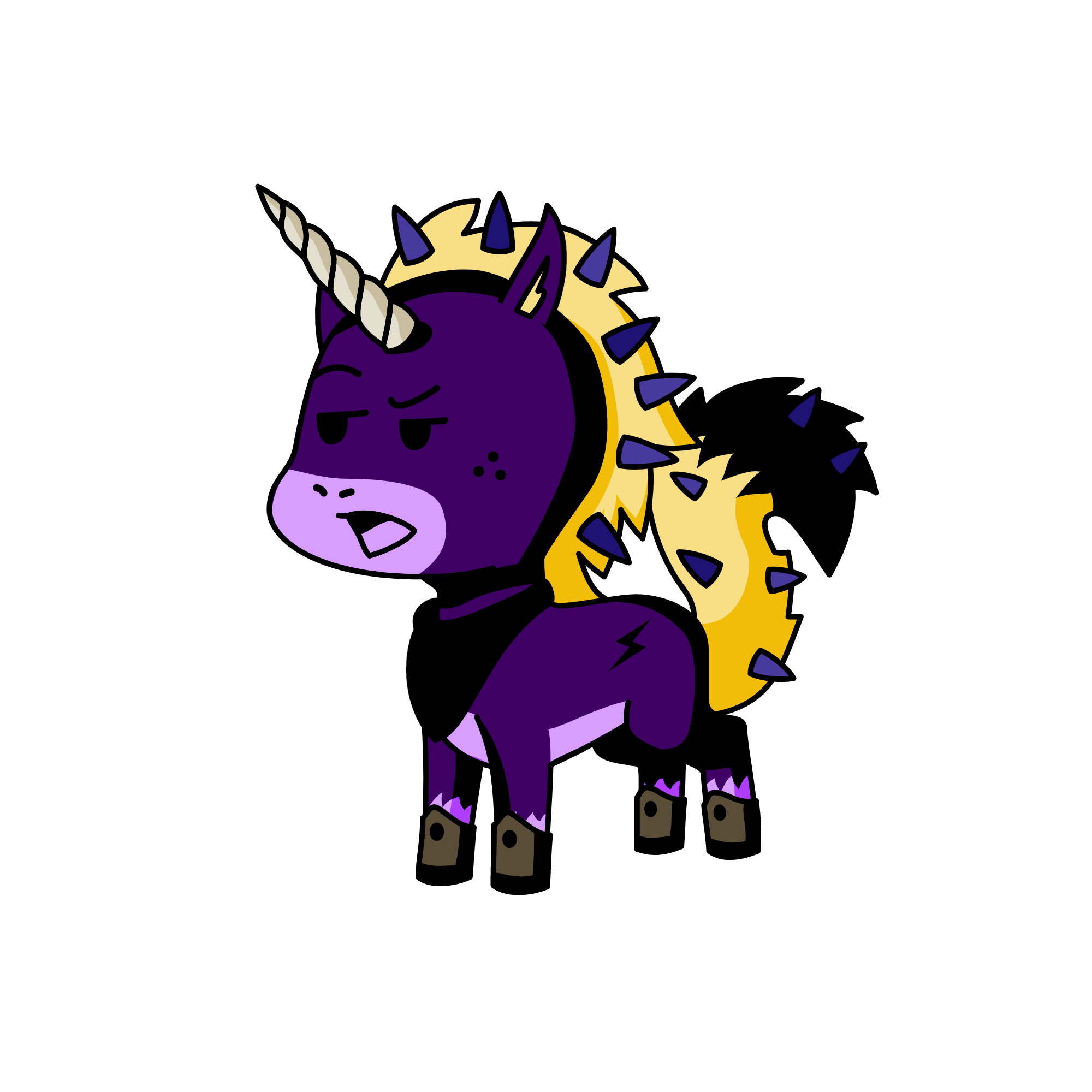 midnight/tomboy, the unicorn