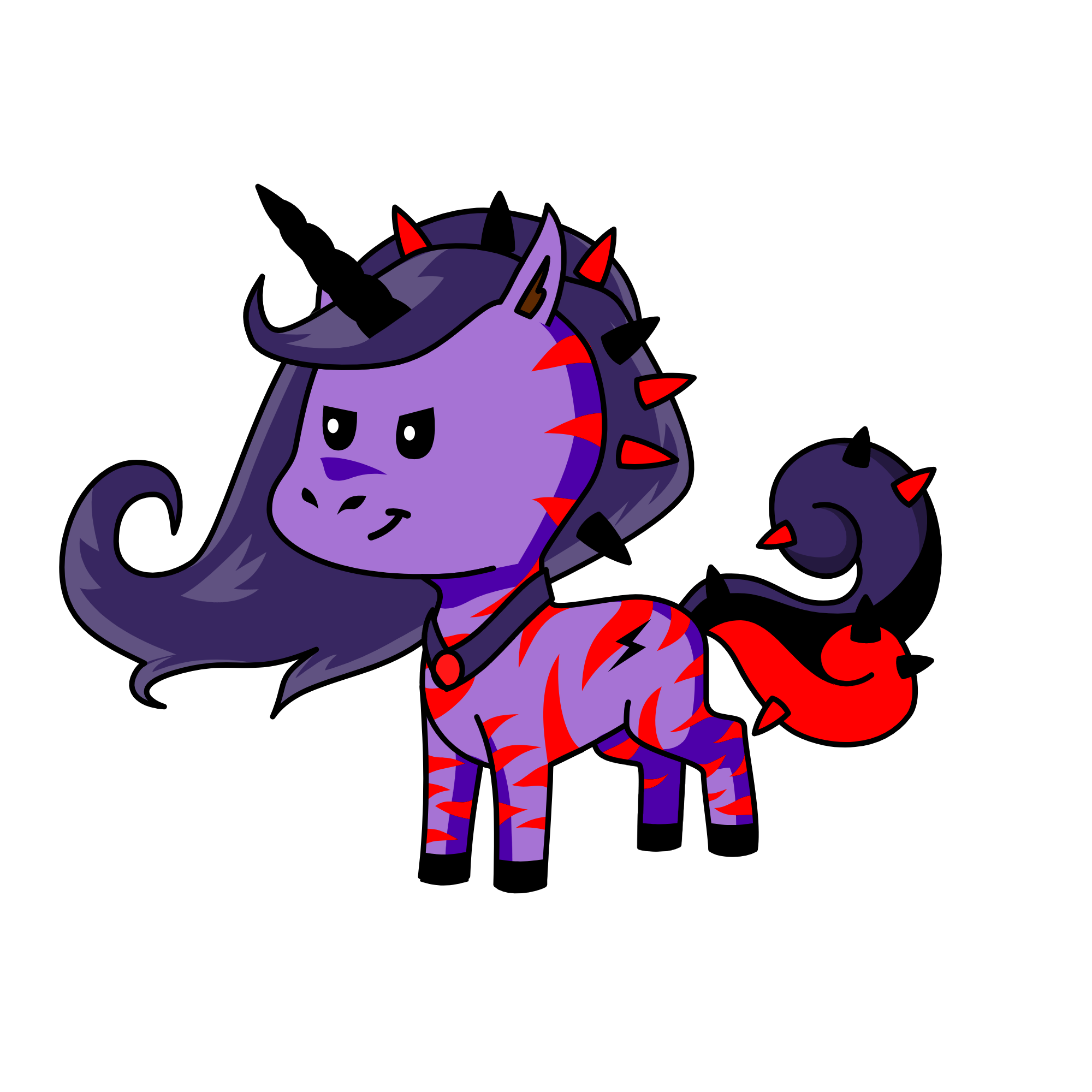 Midnight, the unicorn