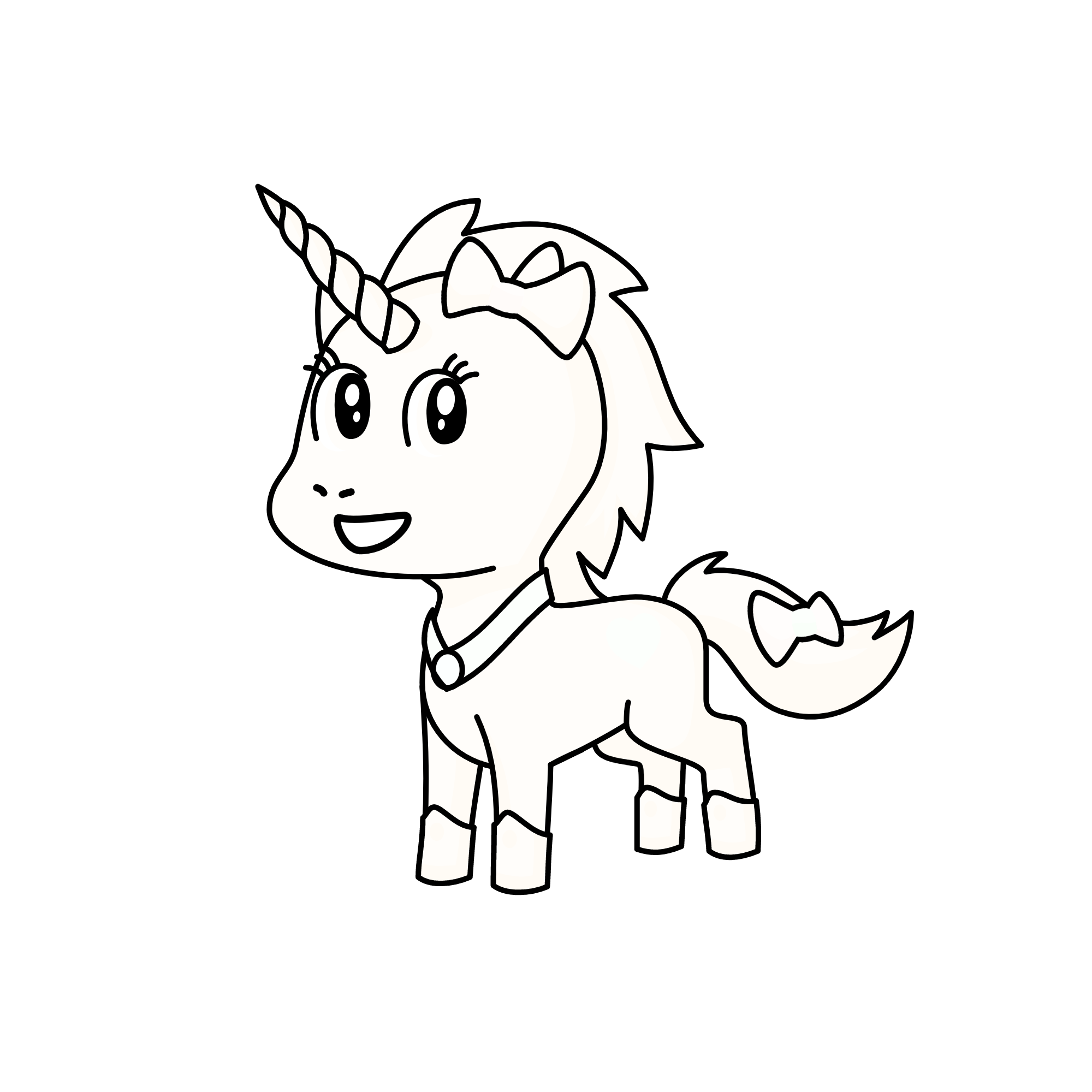 Snow White, the unicorn