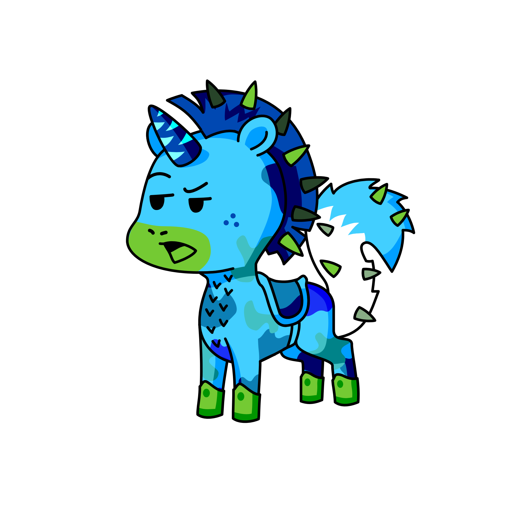 Mr flupypoof, the unicorn