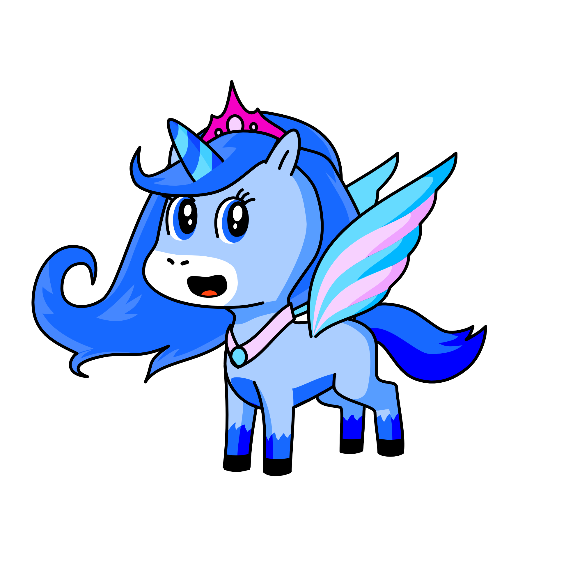 Moon Pie, the unicorn