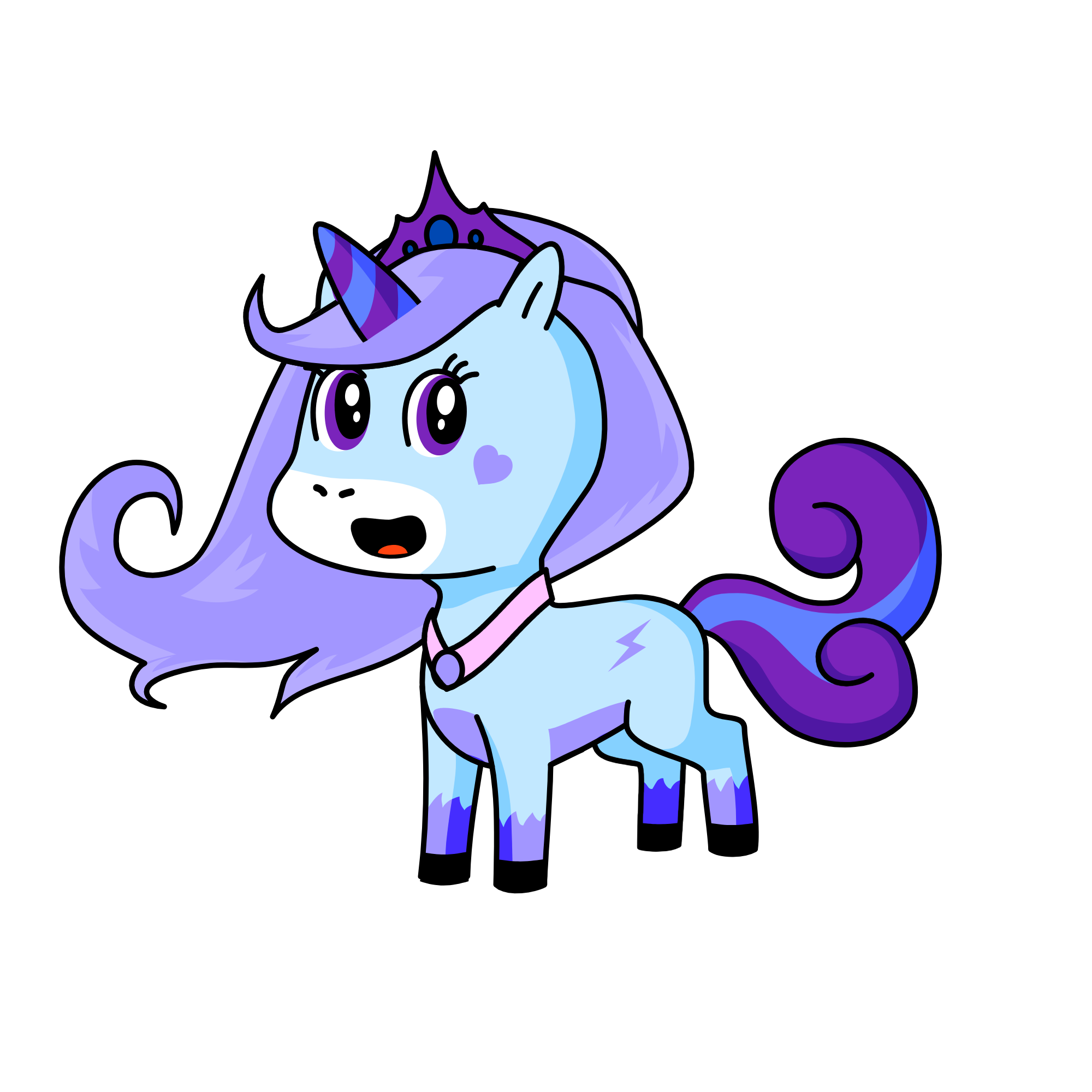 Heyhe, the unicorn