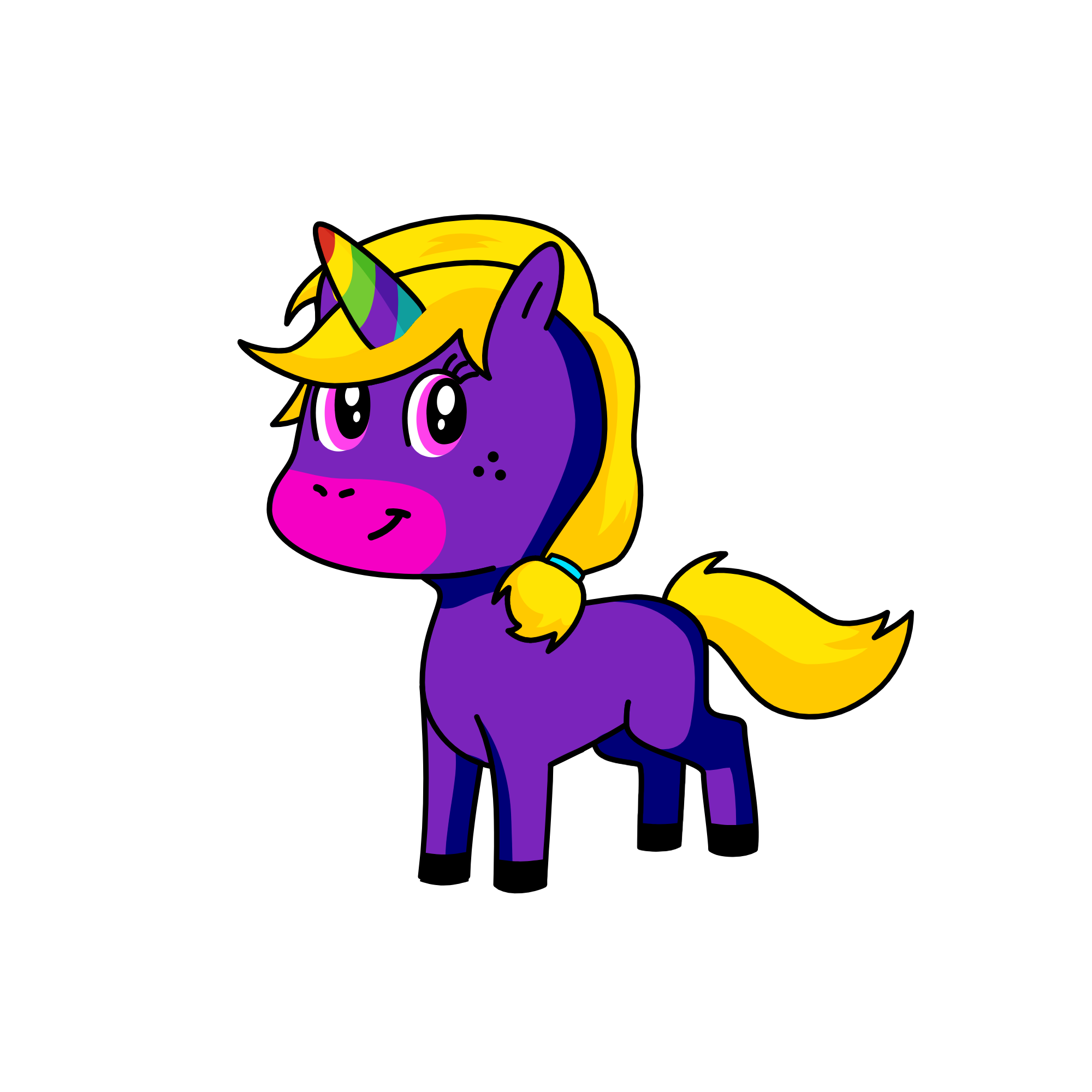 h, the unicorn