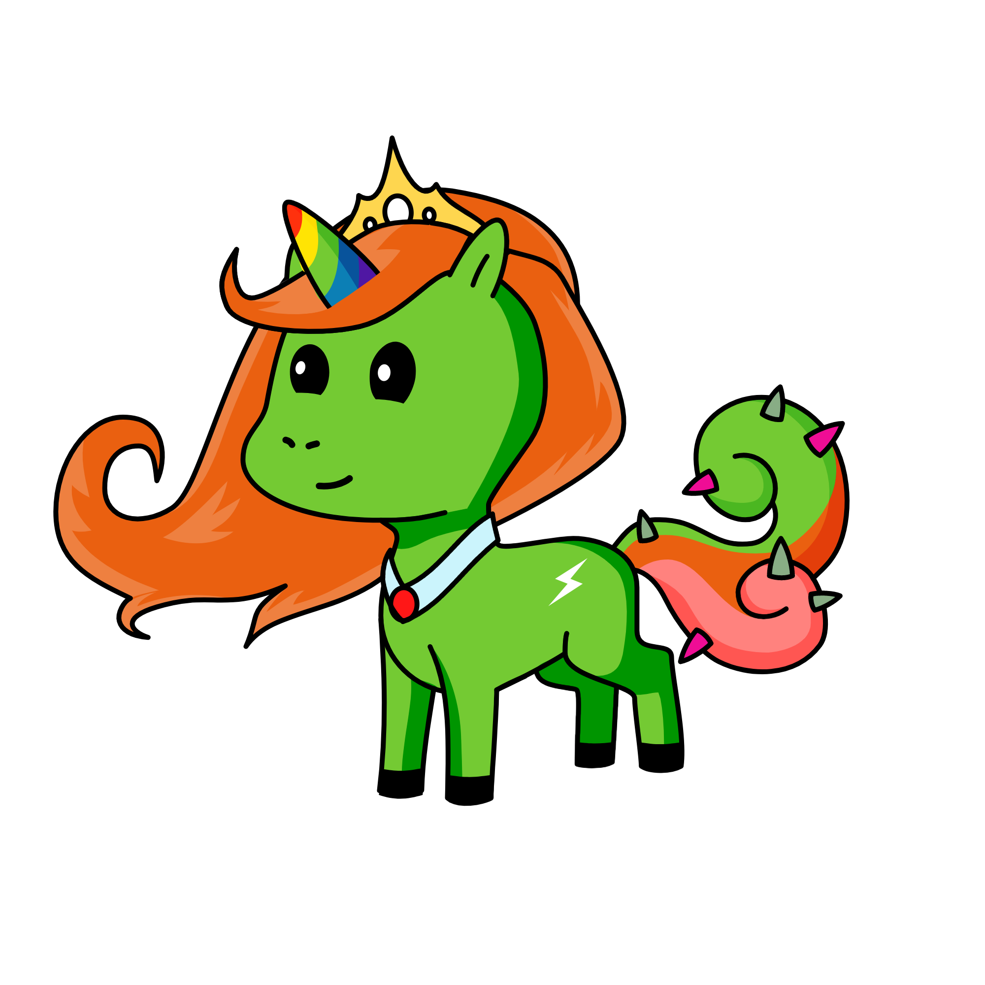 Queen Anna, the unicorn
