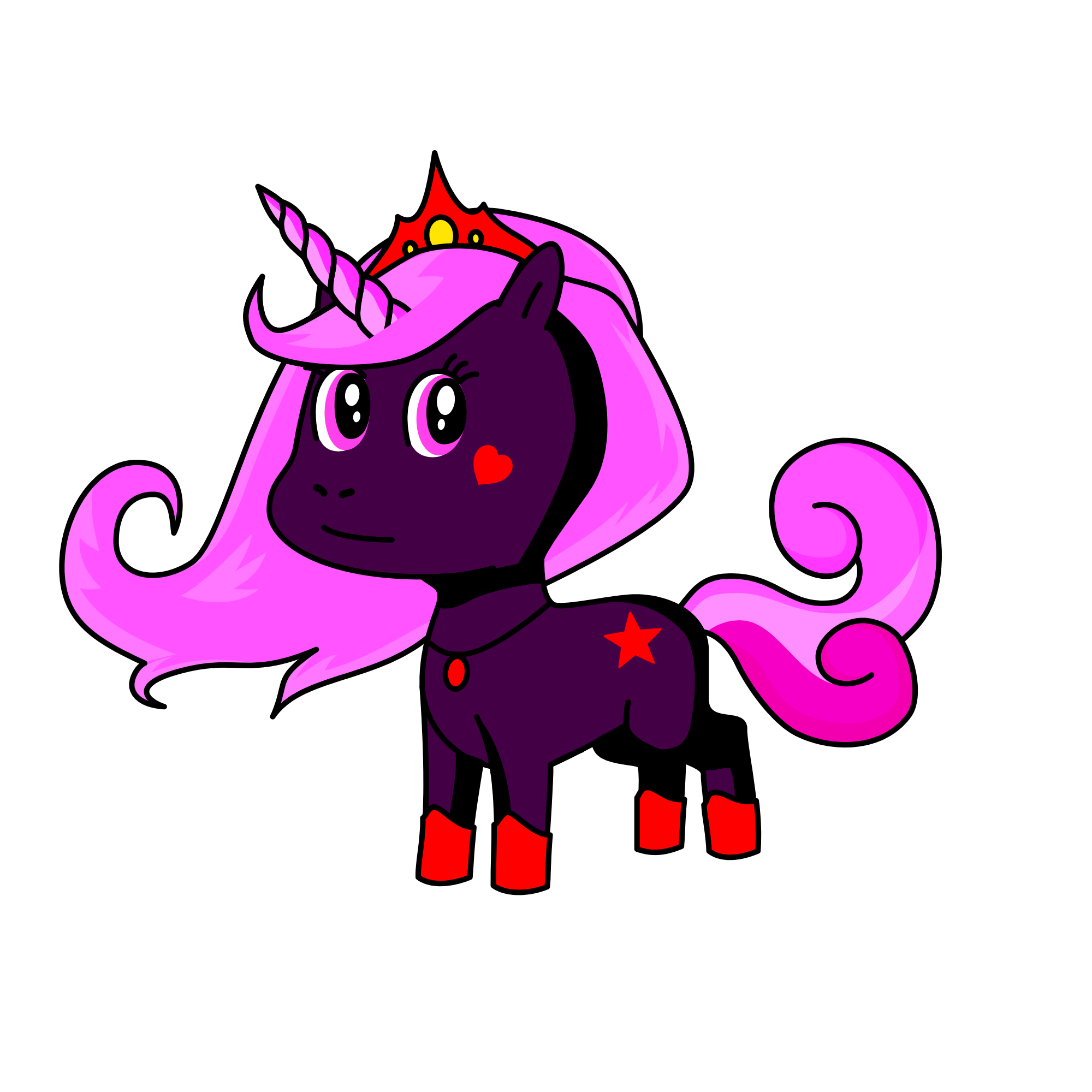 Crown, the unicorn