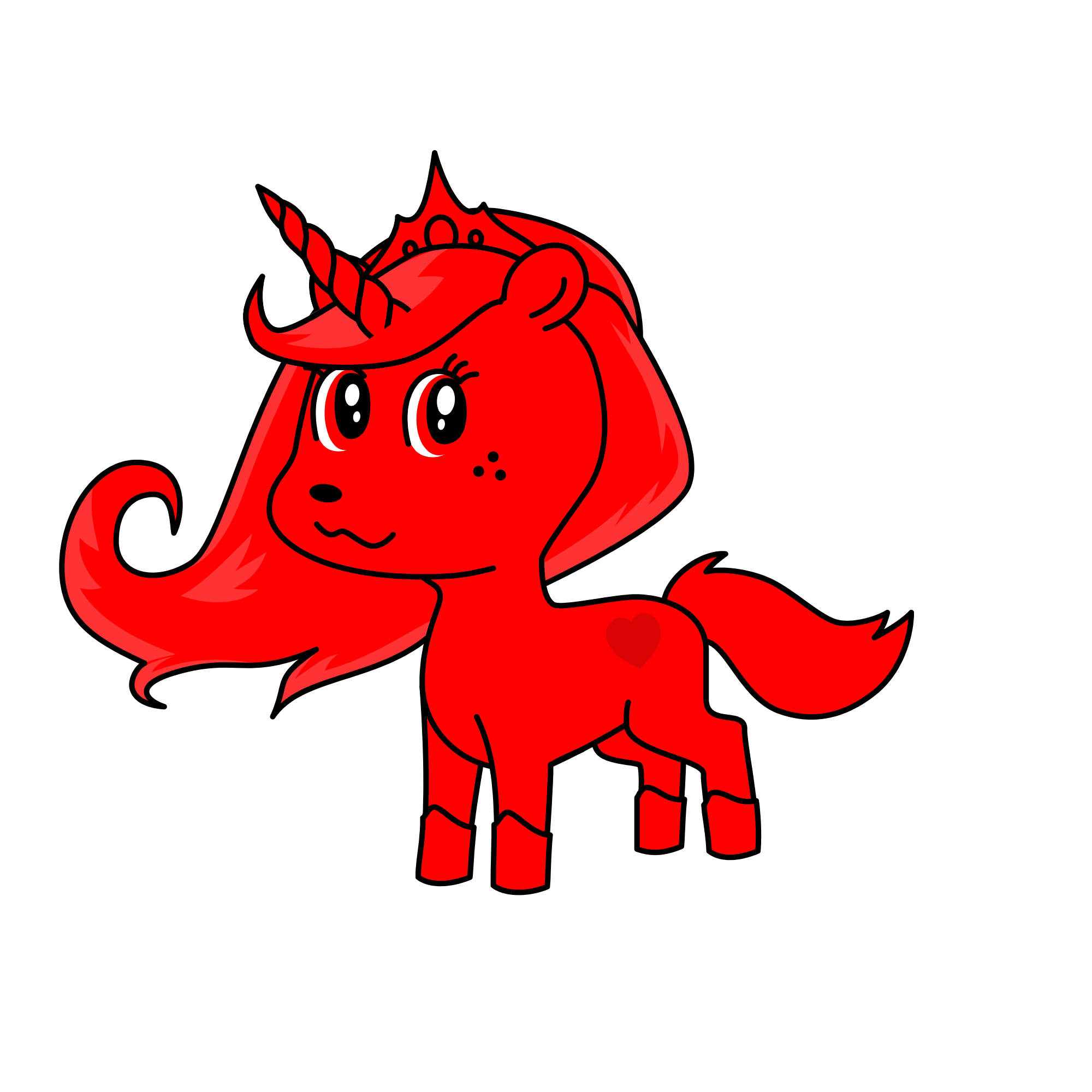 Crown, the unicorn