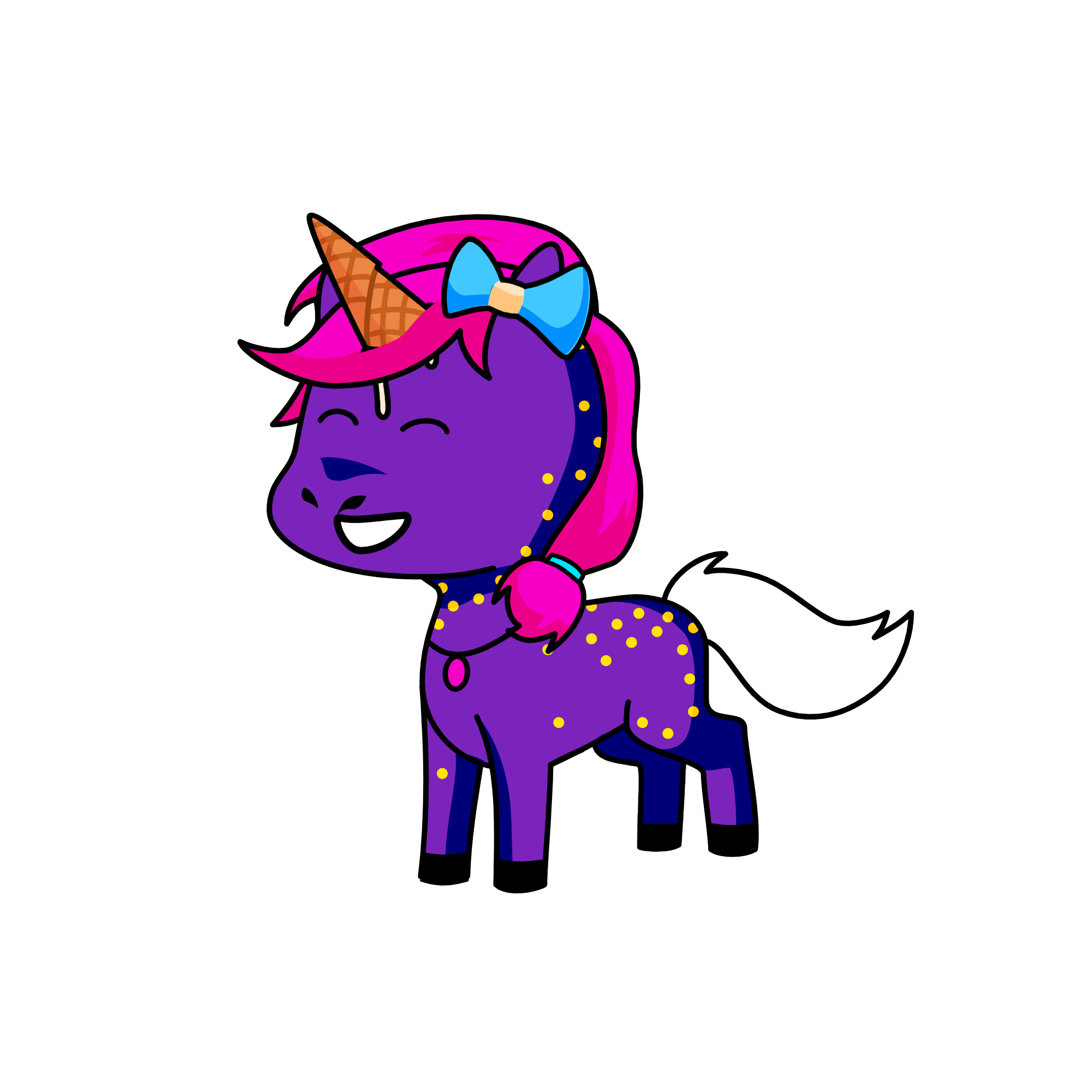 Princess cloe, the unicorn