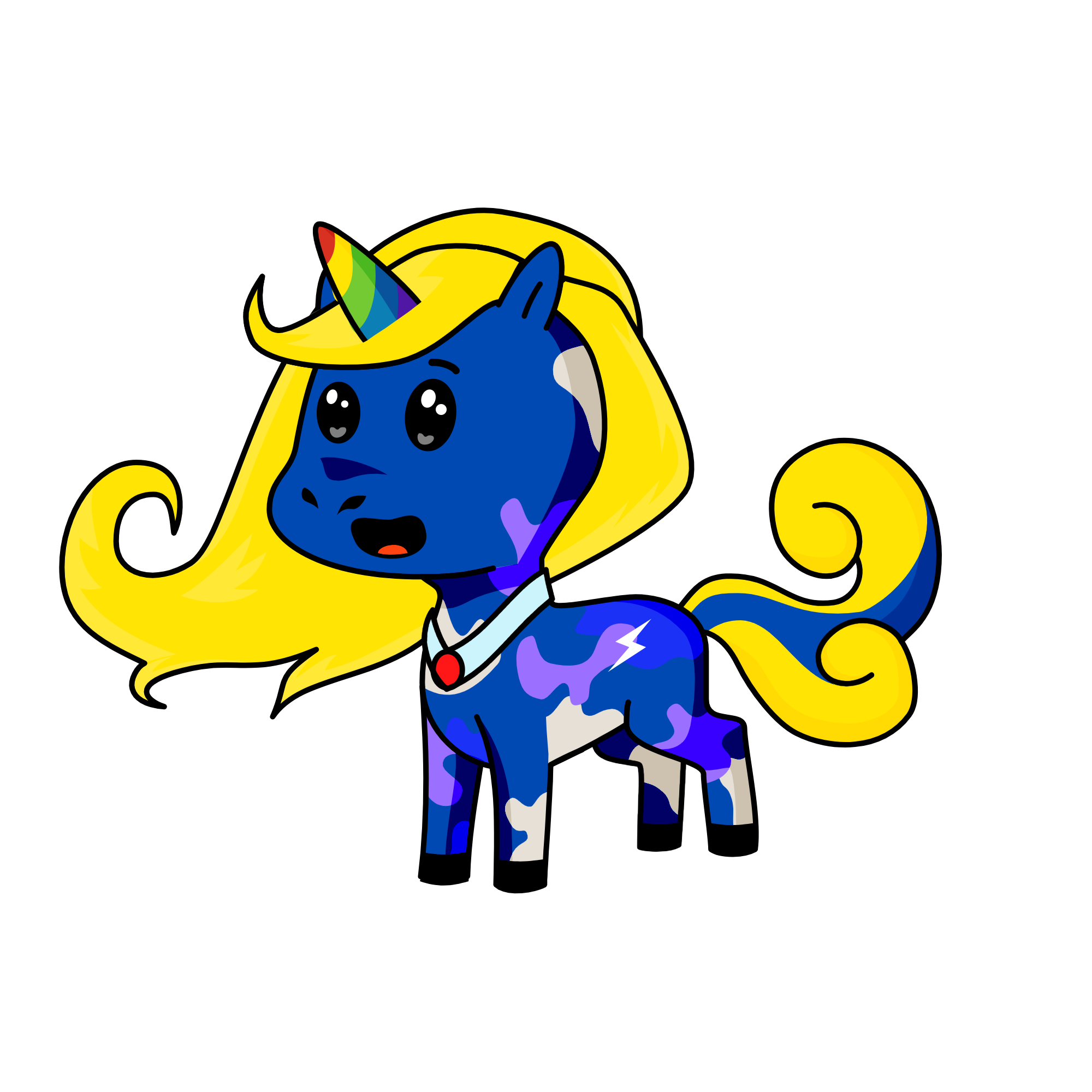 Sasha, the unicorn