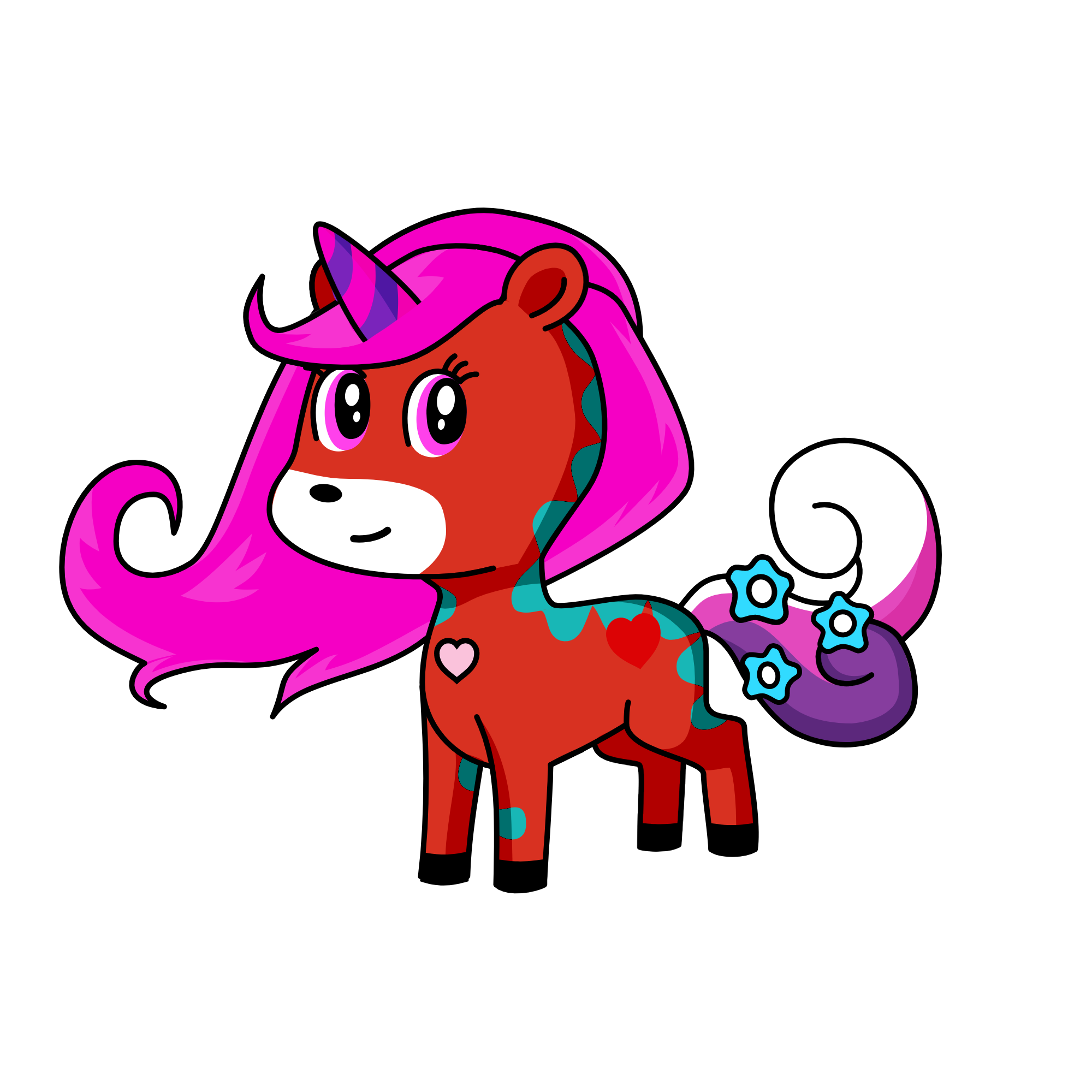 sempai, the unicorn