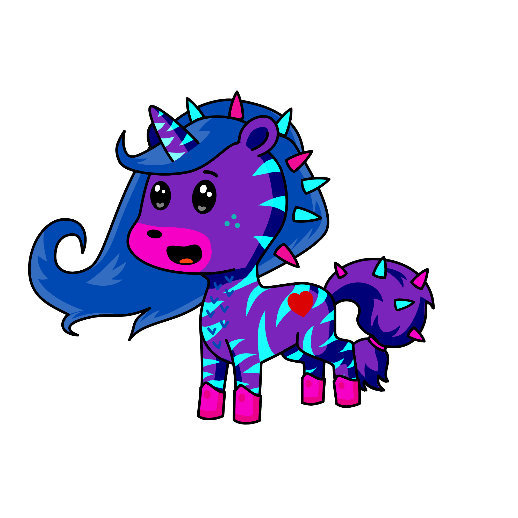 Notturnino, the unicorn