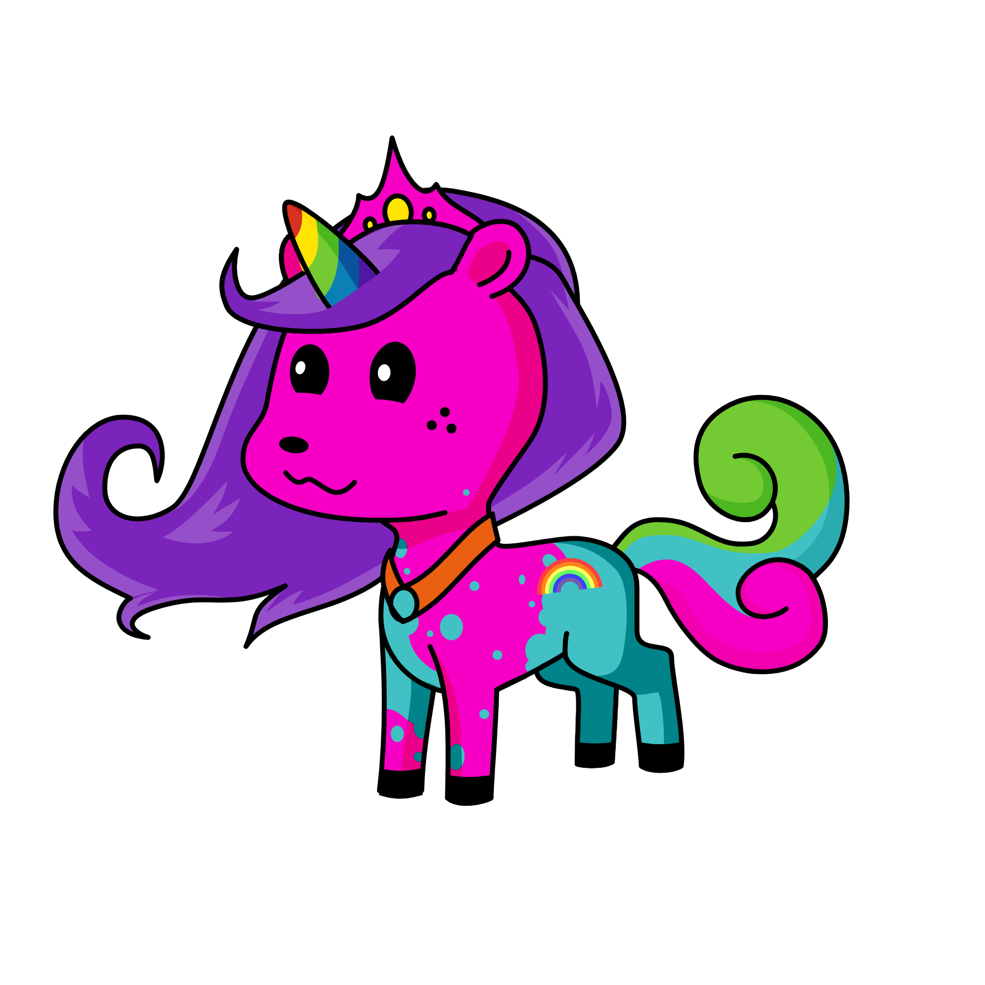 Cotton Candy, the unicorn
