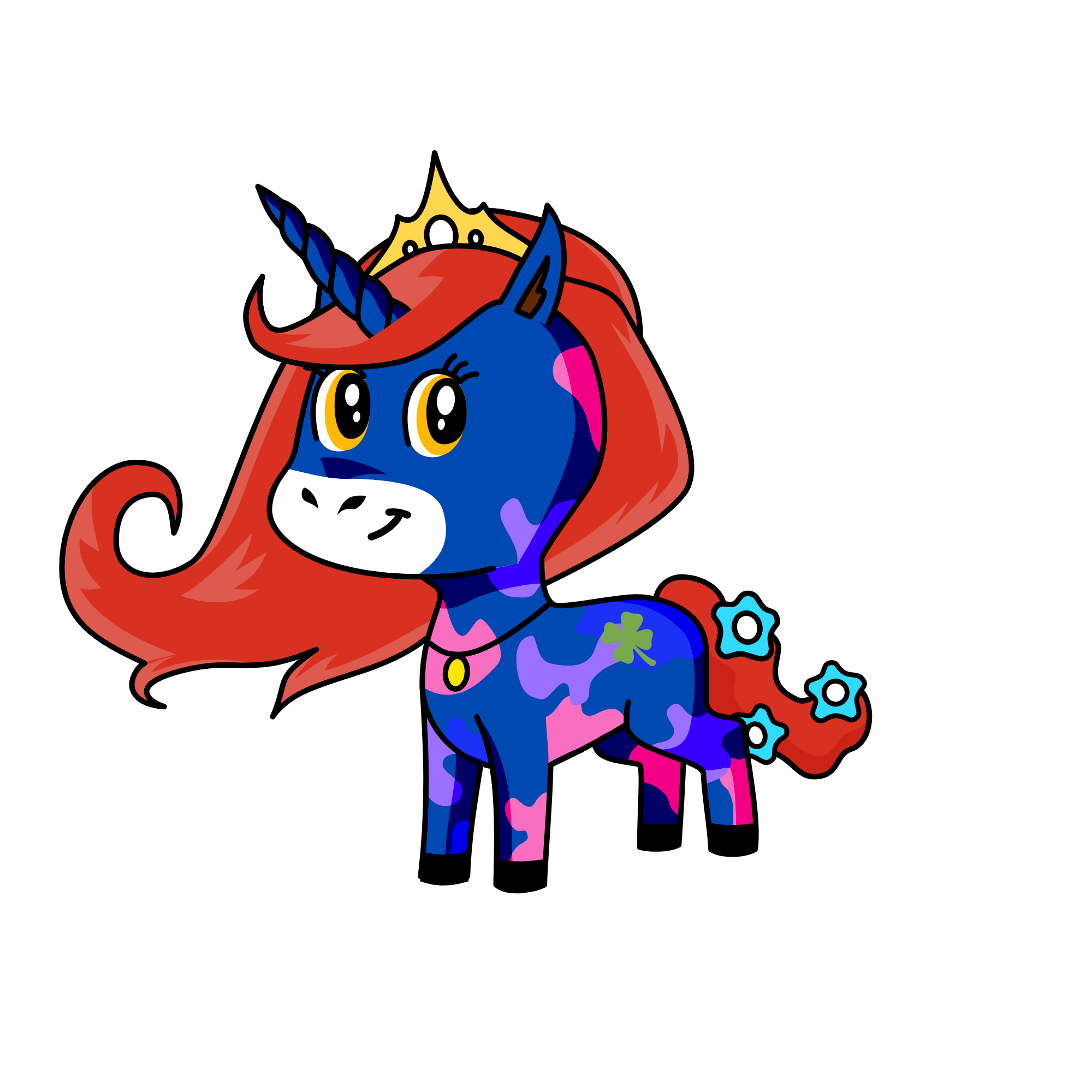 Cassidy, the unicorn