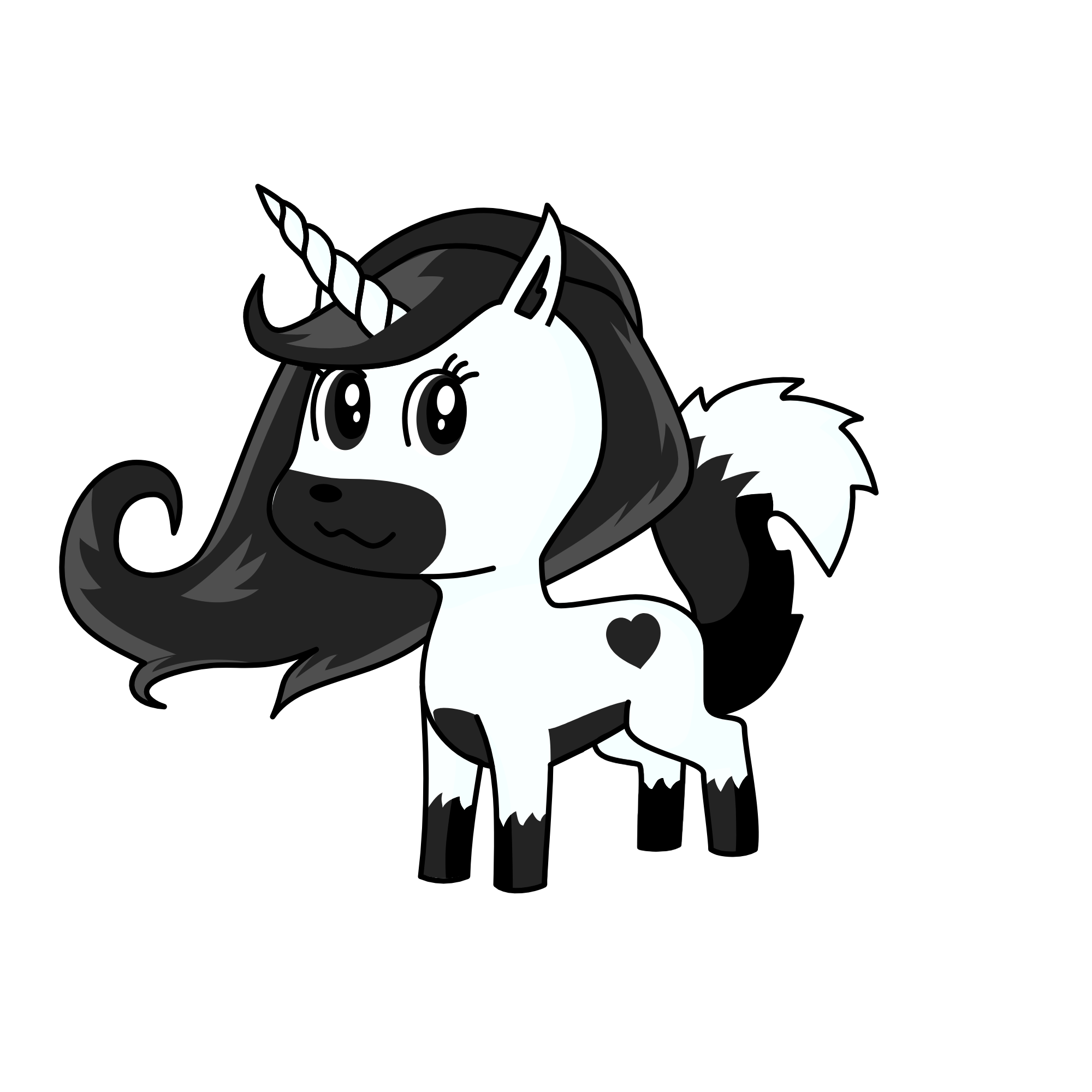 Wolfie, the unicorn