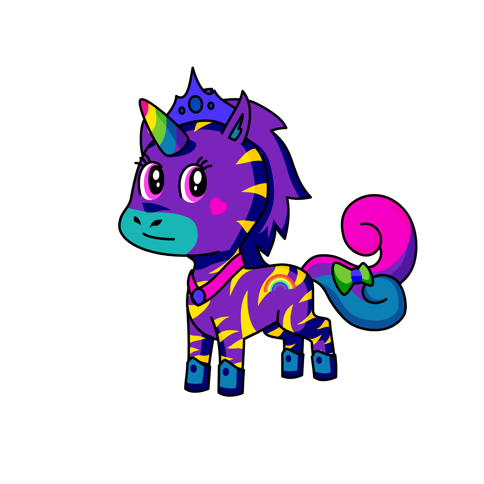 Nouchi, the unicorn