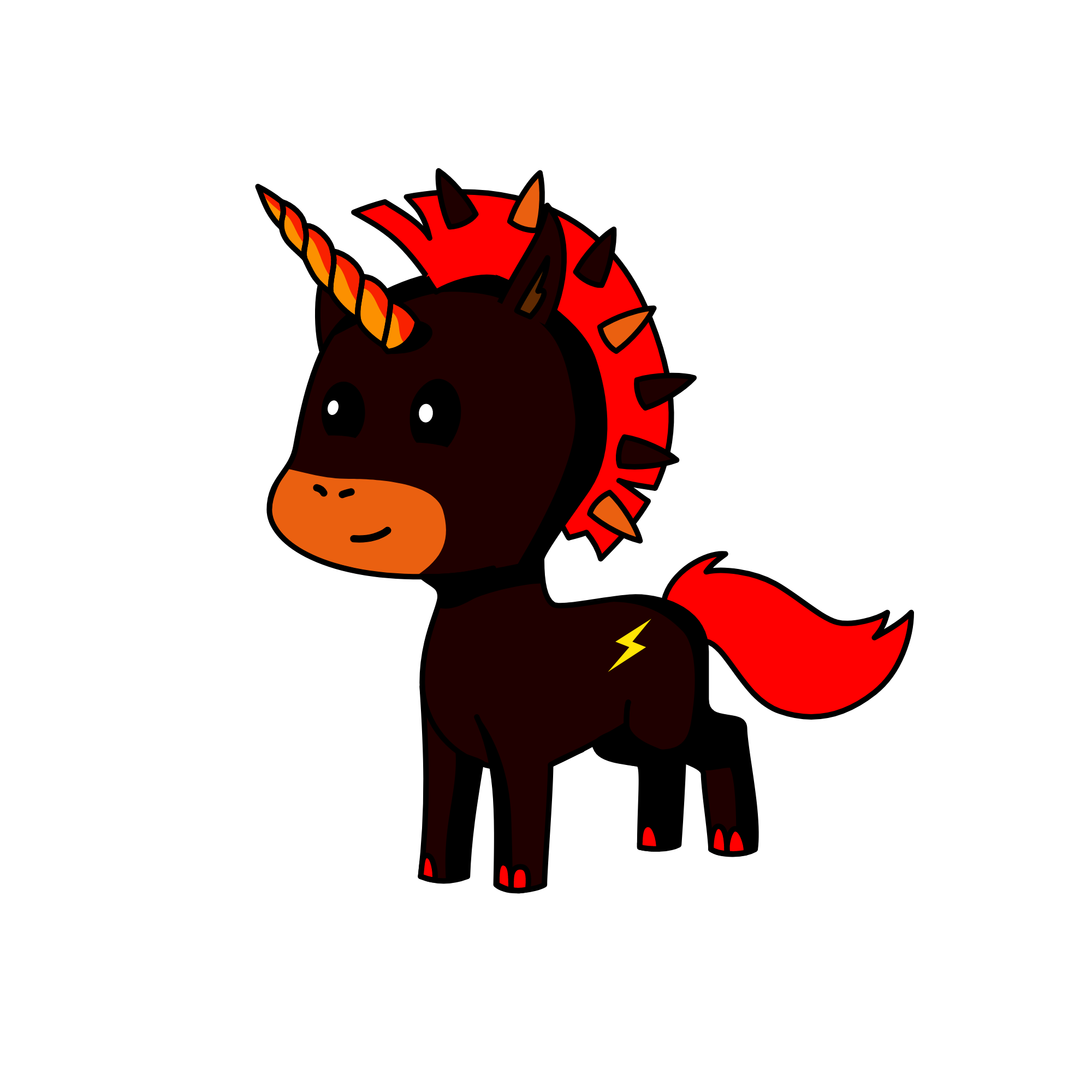 Darkness, the unicorn