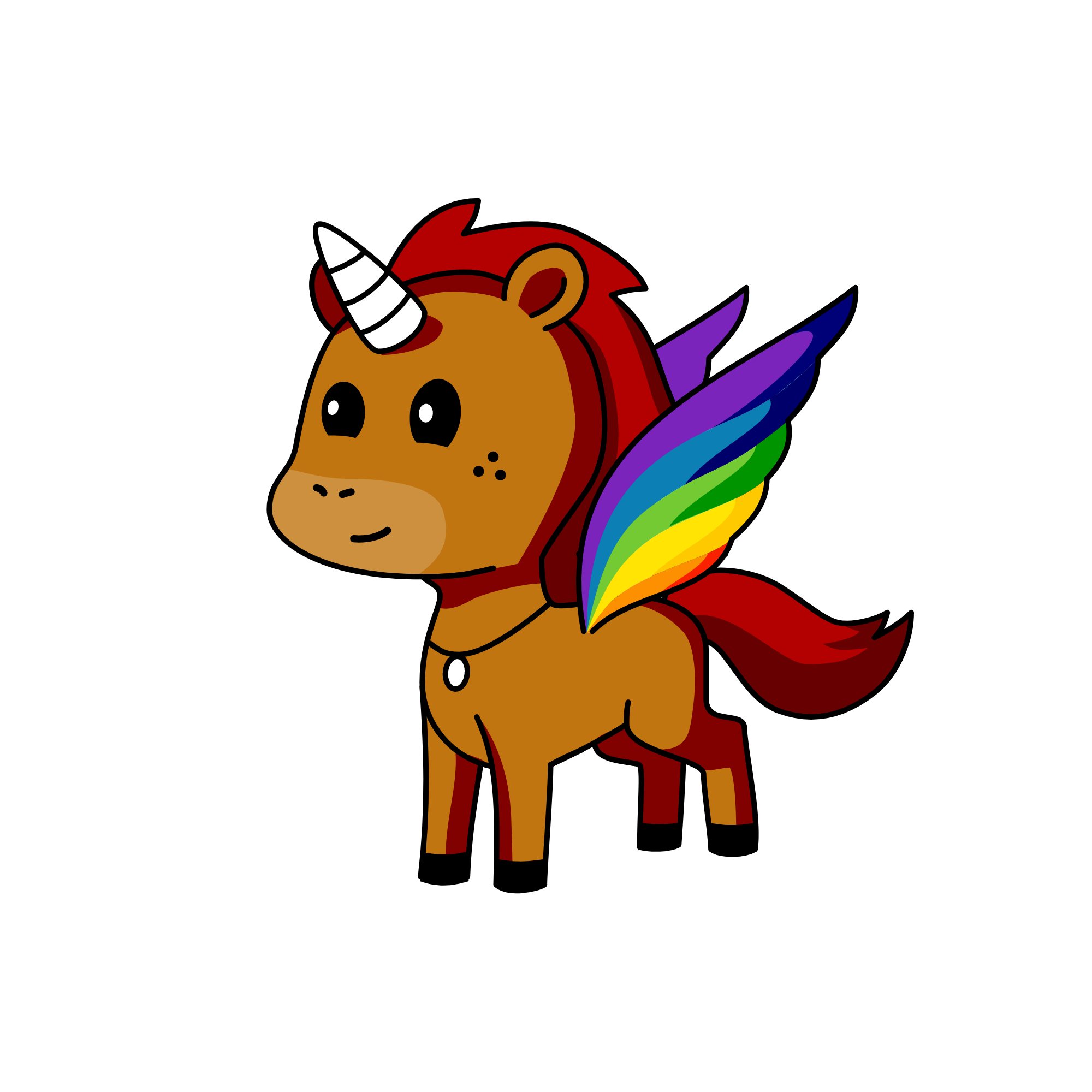 ponyta, the unicorn