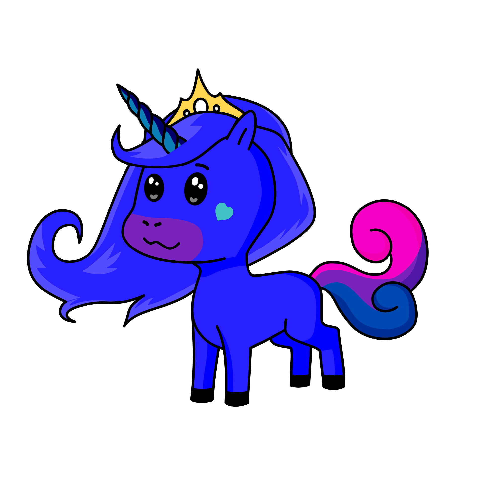 princess luna, the unicorn
