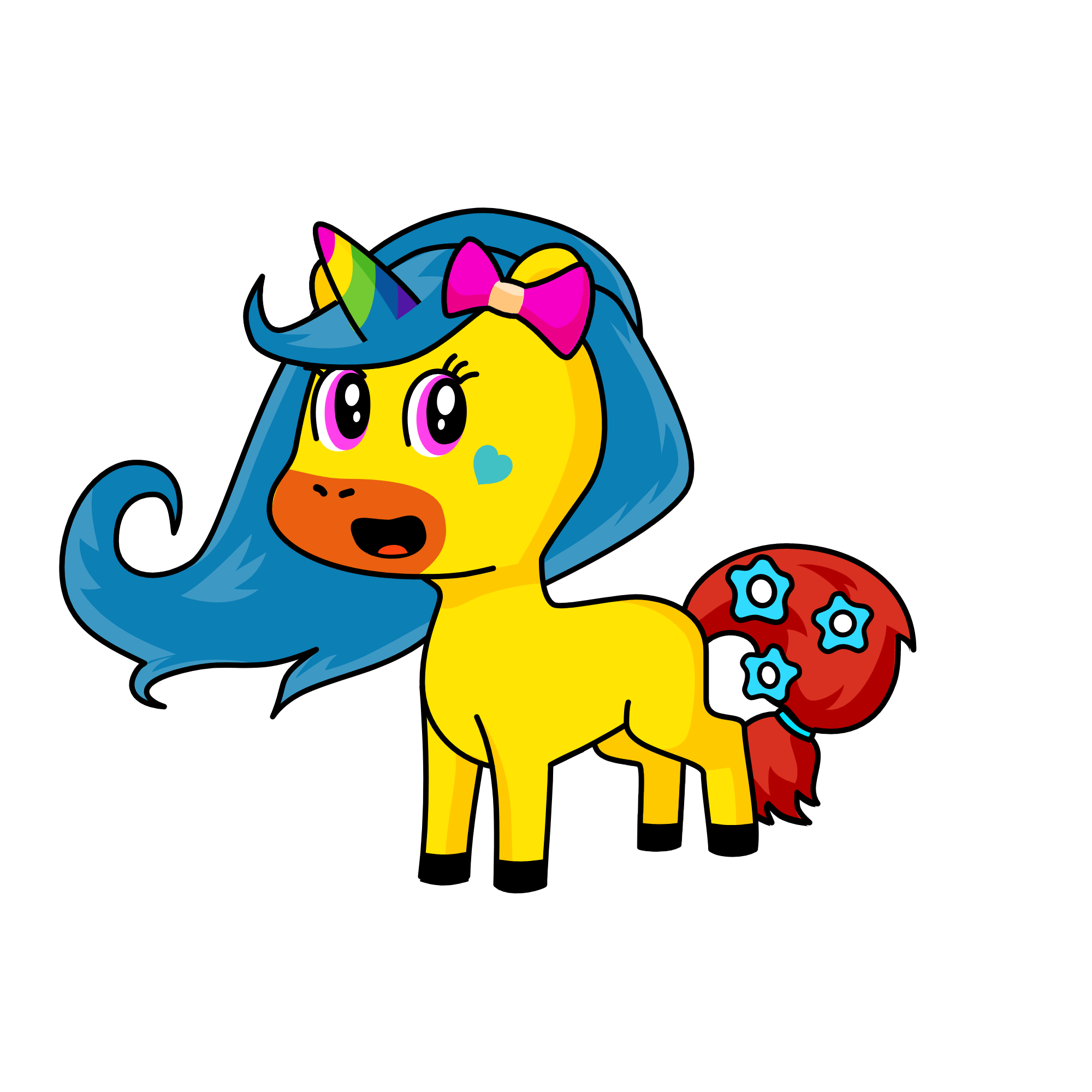 sweetie, the unicorn