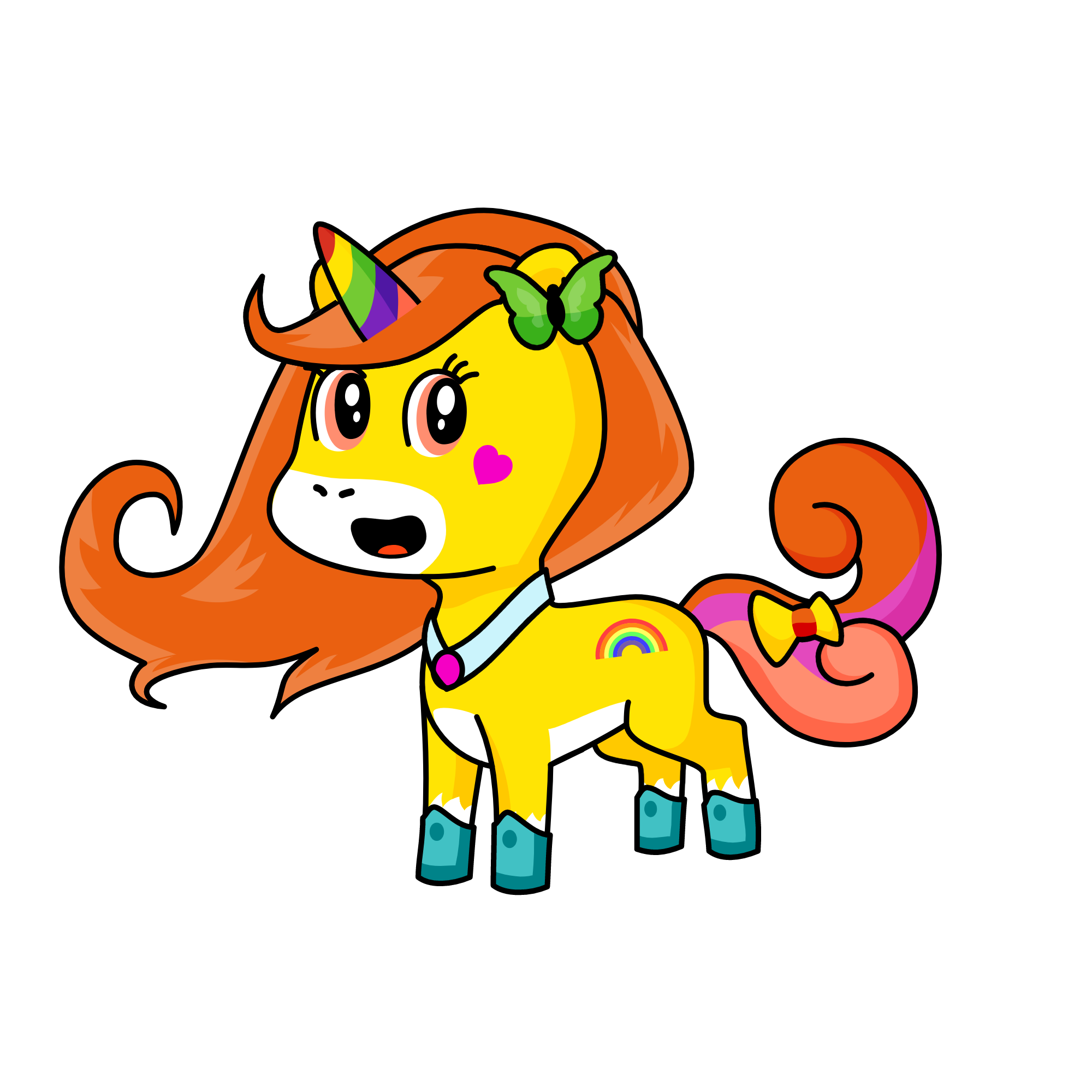 Queen, the unicorn