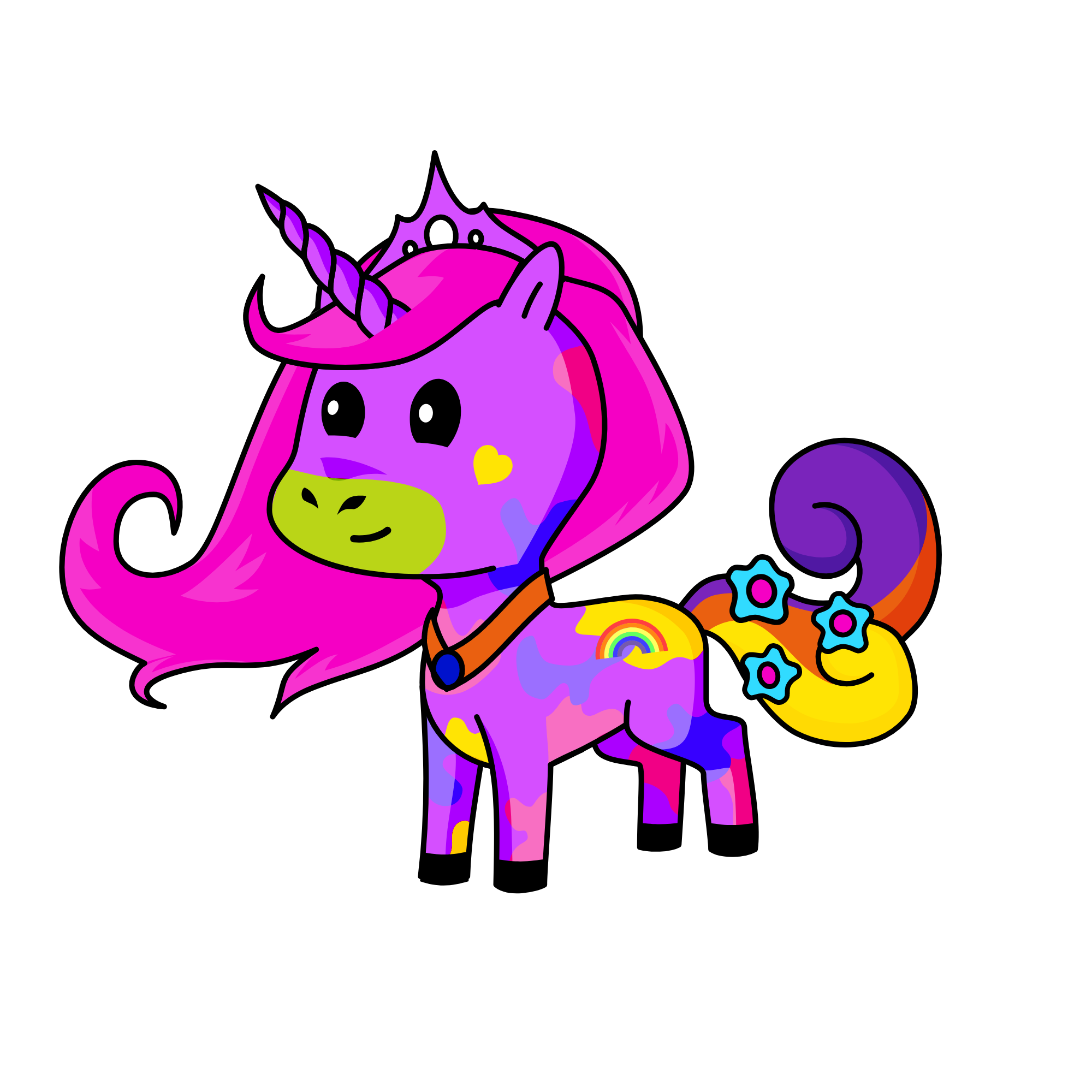 Sweetie, the unicorn