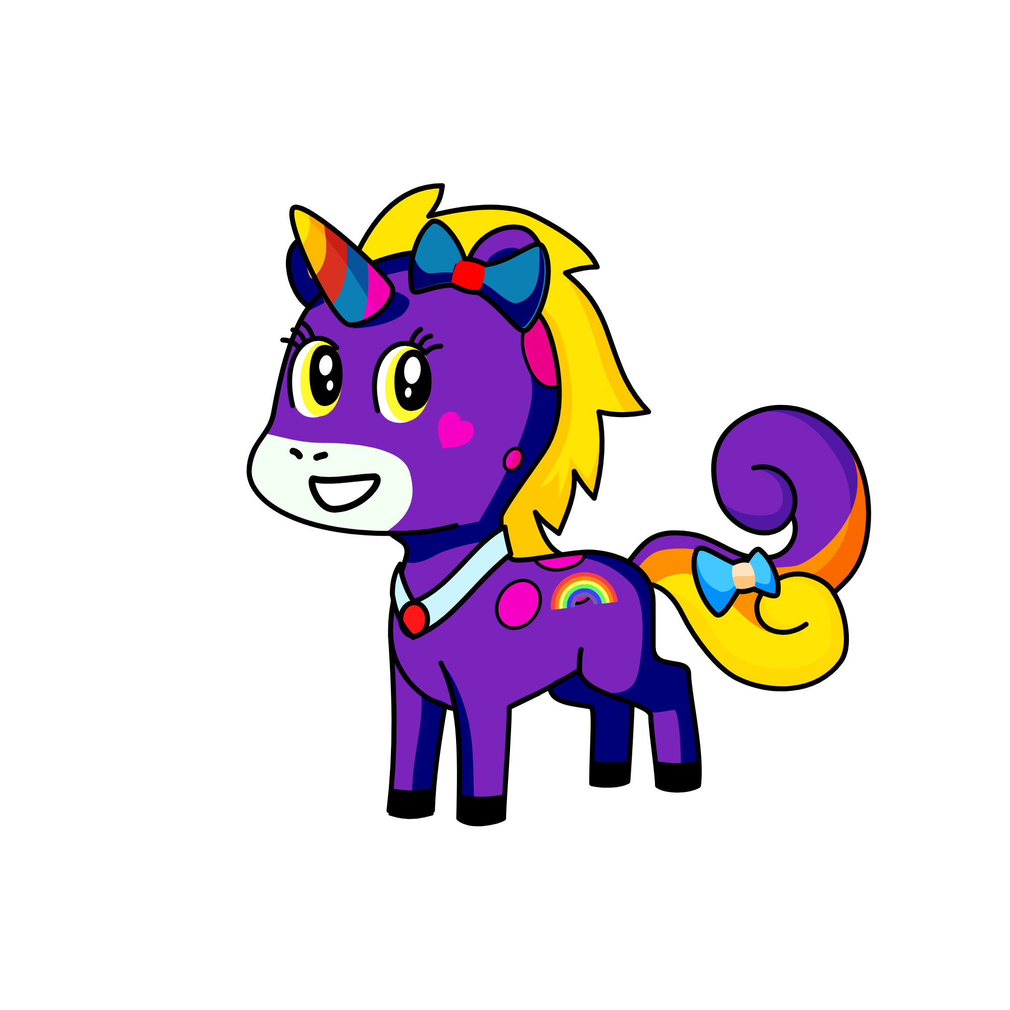 Sweety, the unicorn