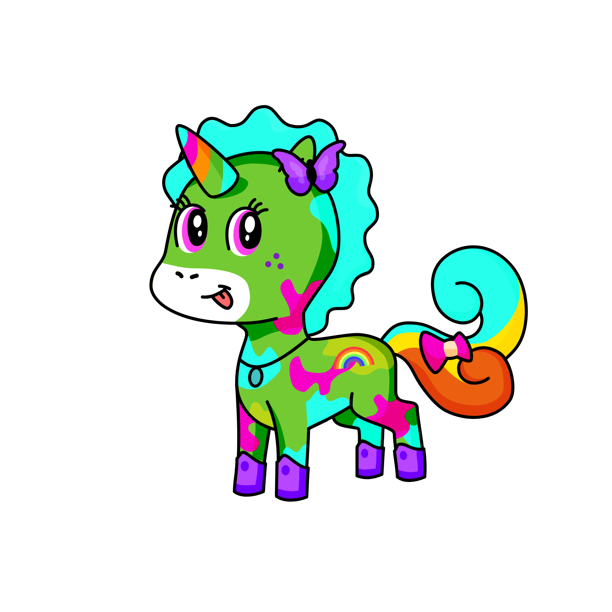 applejack, the unicorn
