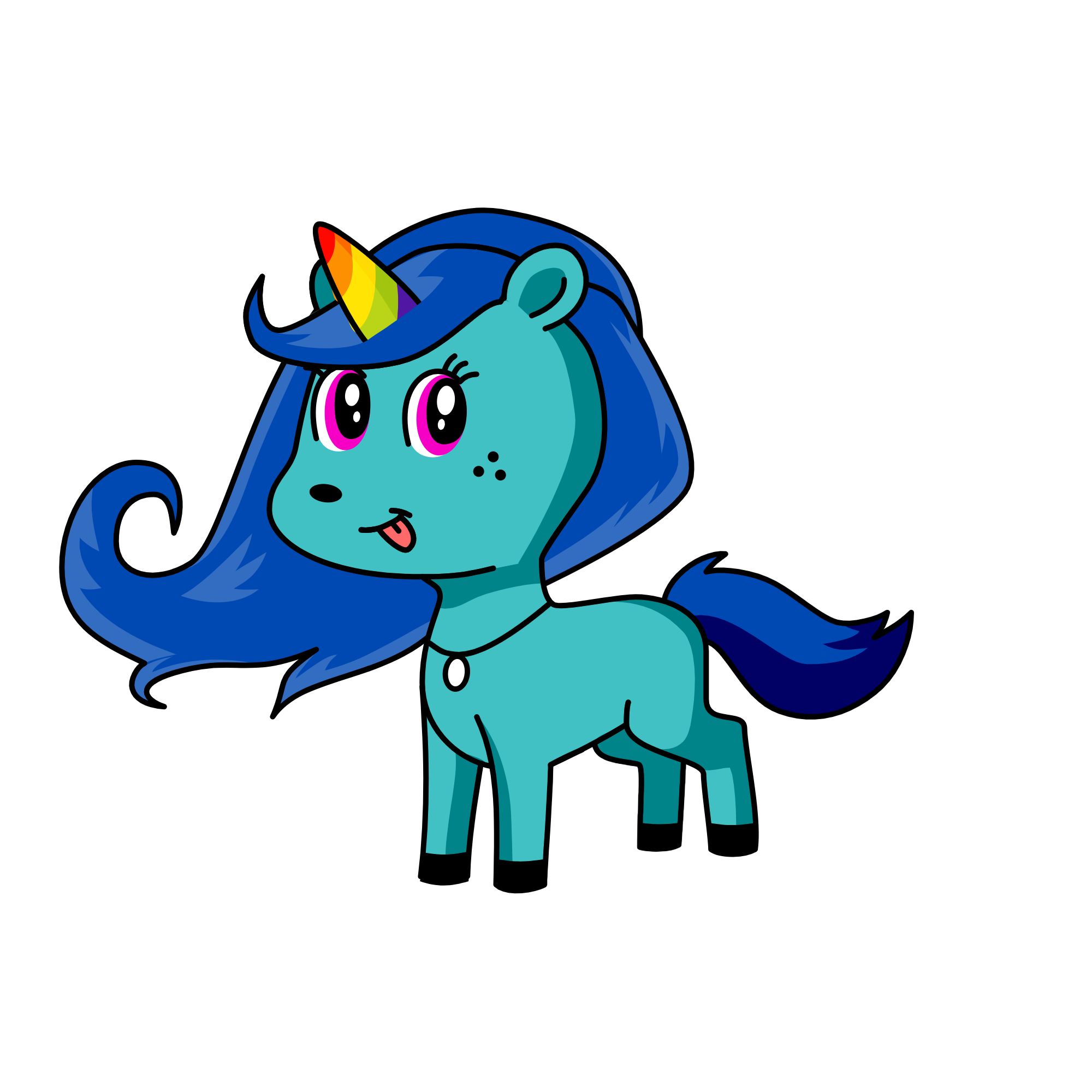 DAD , the unicorn