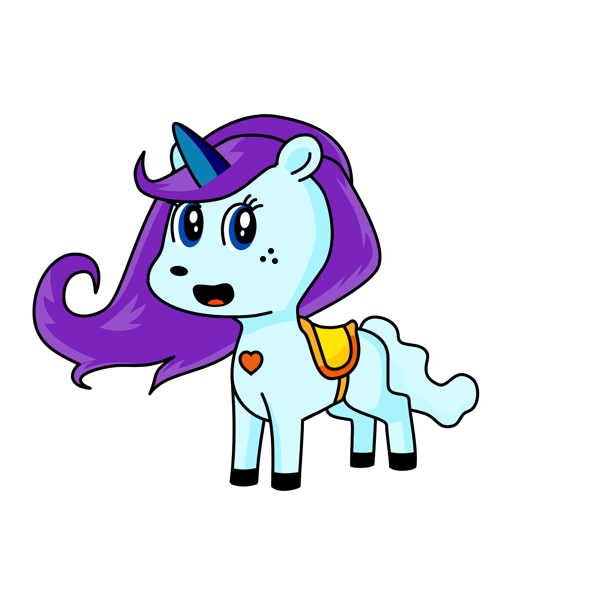 snowey, the unicorn