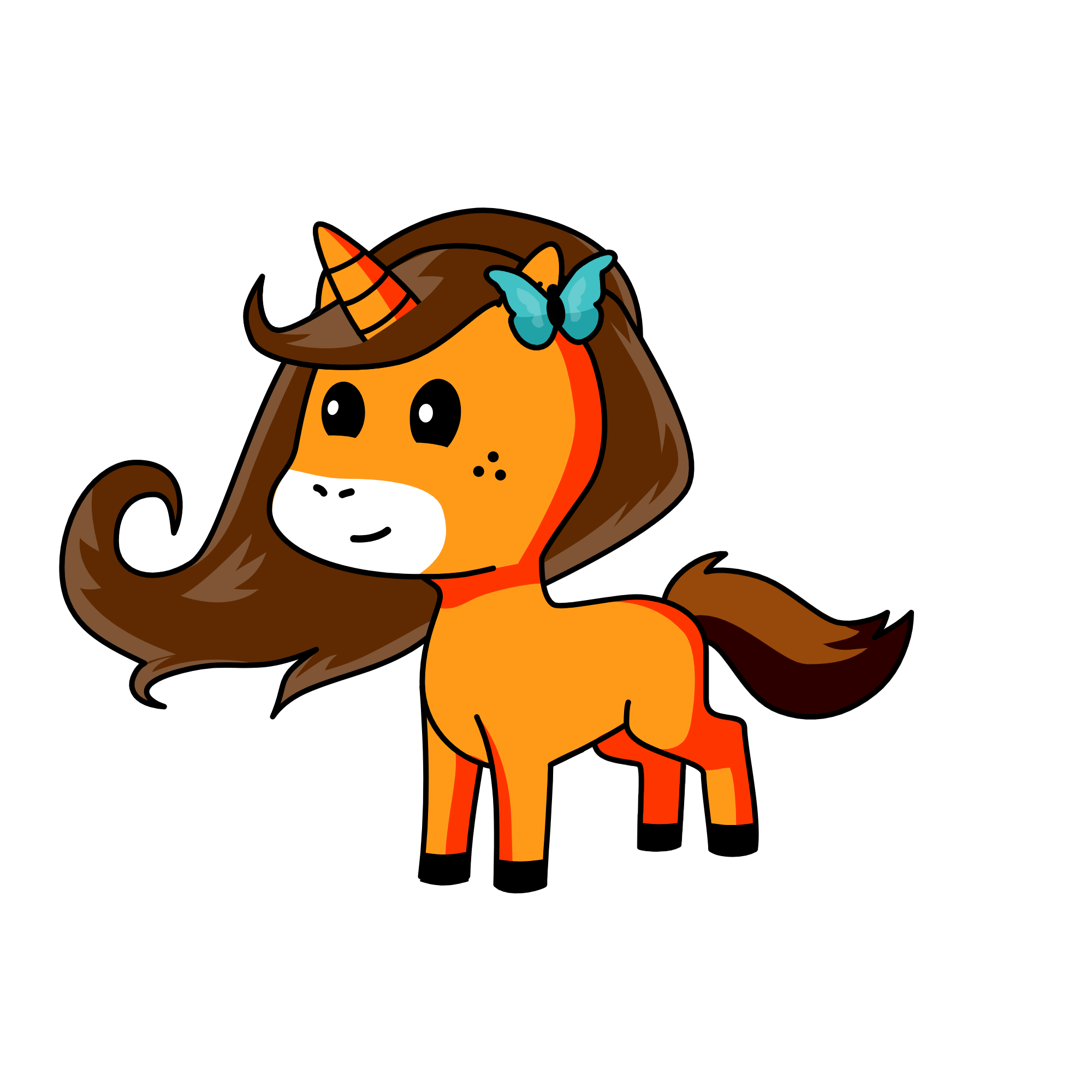 Autumn, the unicorn
