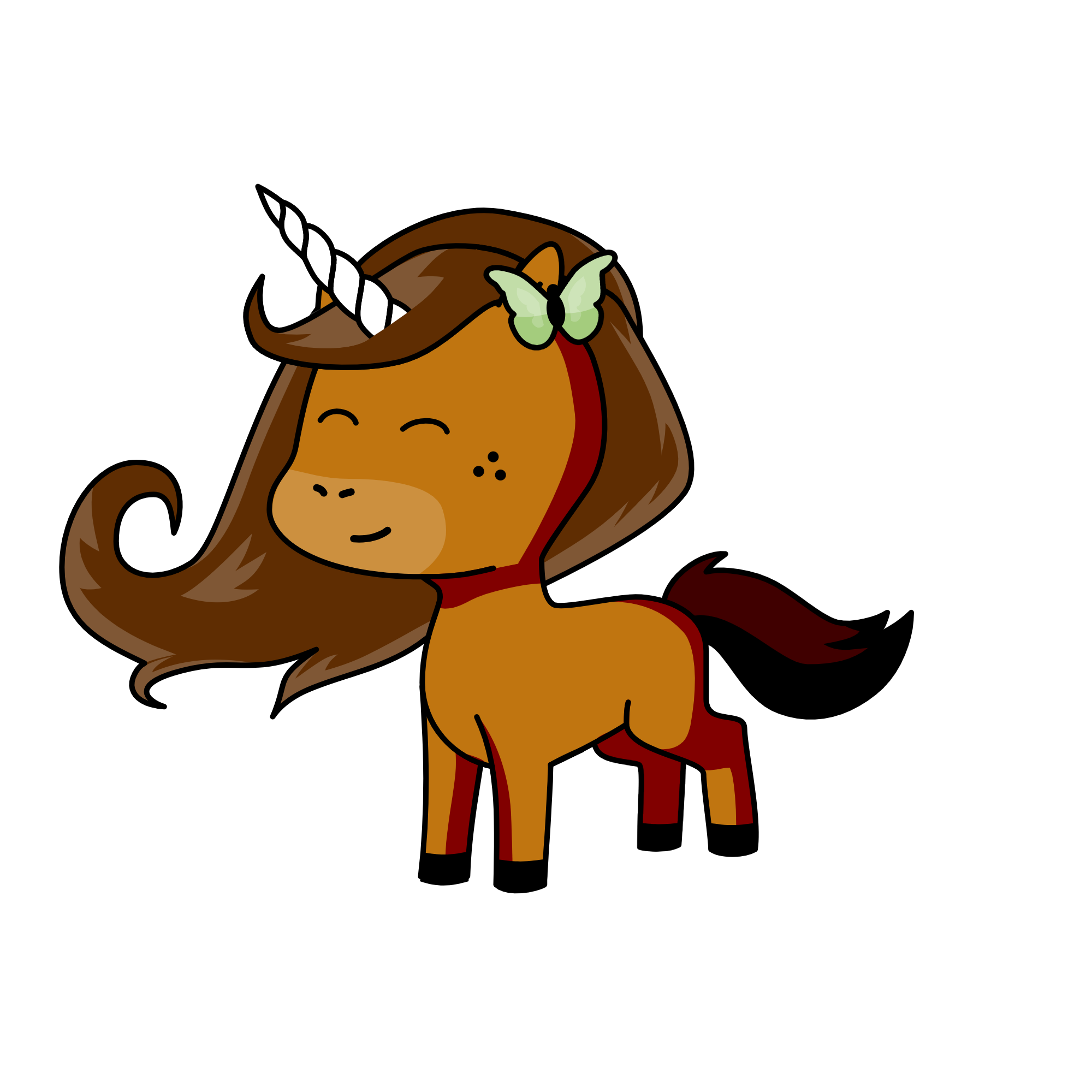 moonlight, the unicorn
