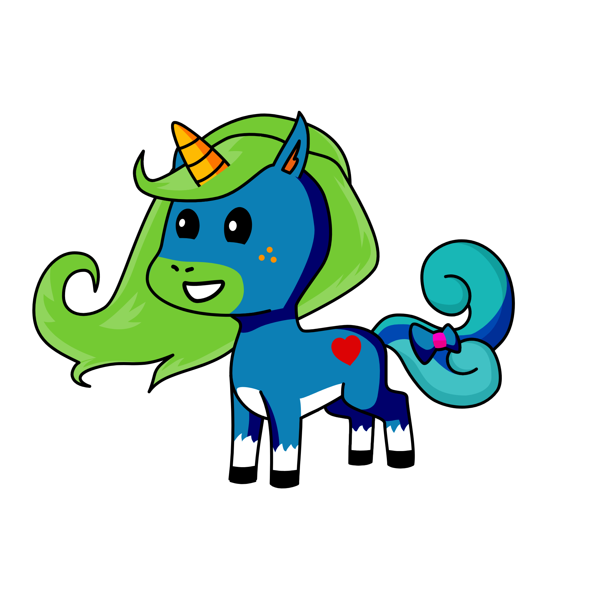 poop, the unicorn