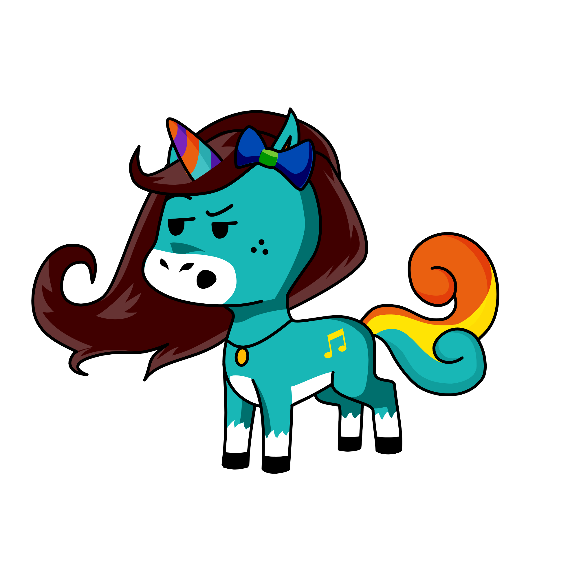 poopsinger, the unicorn