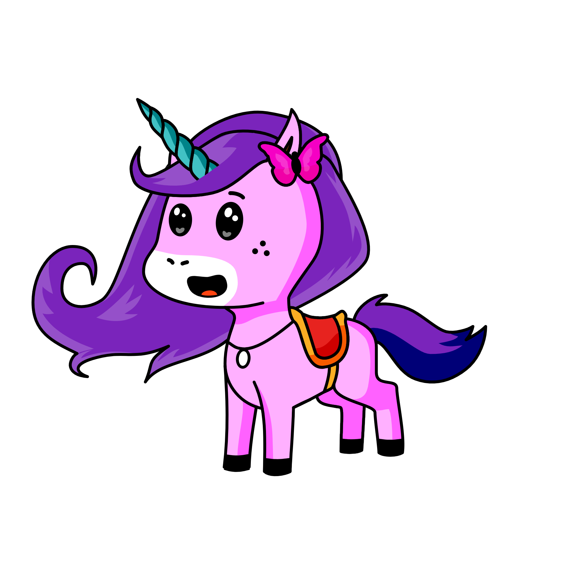Mimi, the unicorn