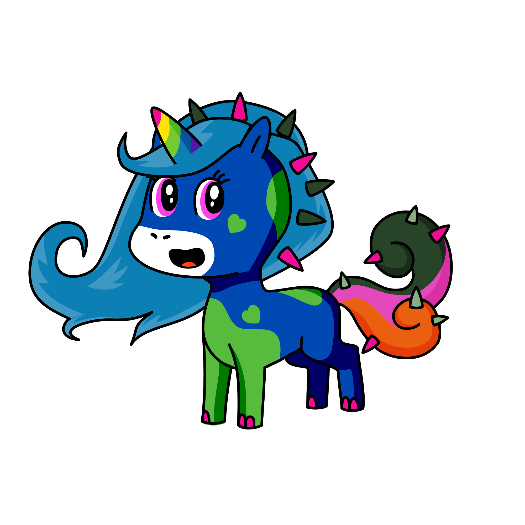 лрпло, the unicorn