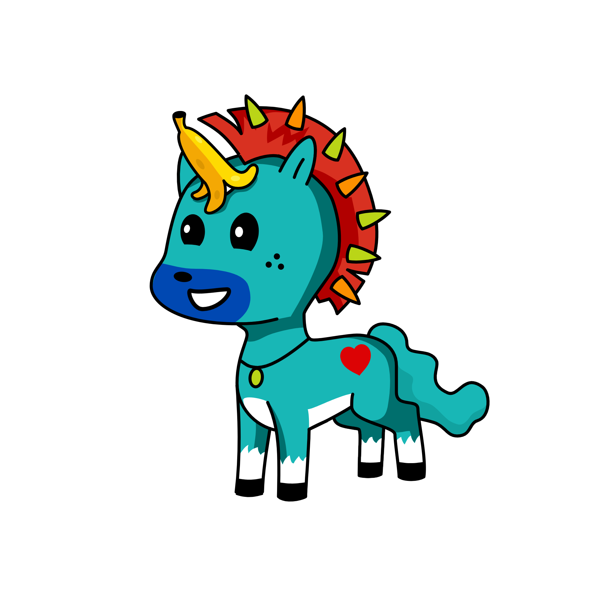 banana, the unicorn