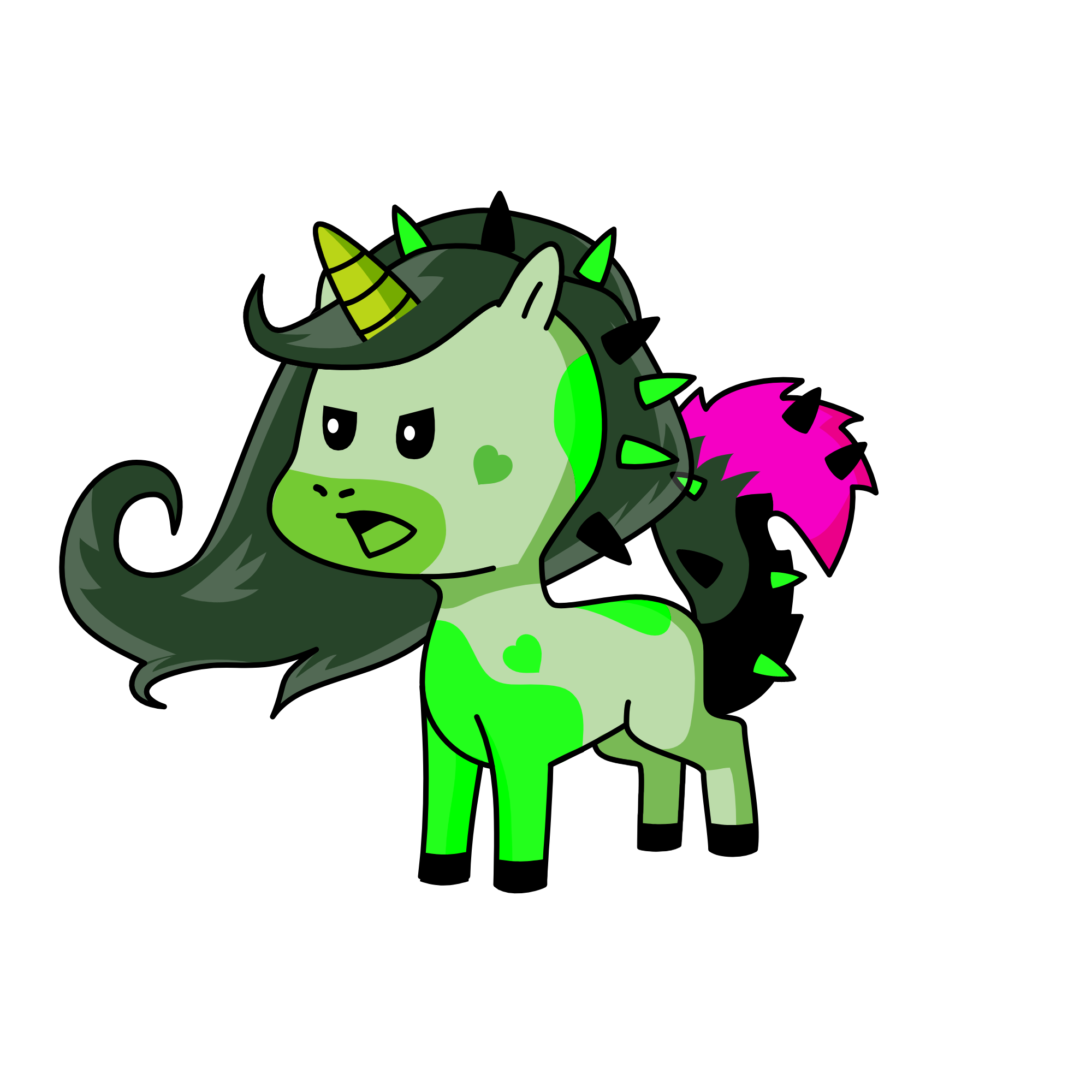 Monsta, the unicorn
