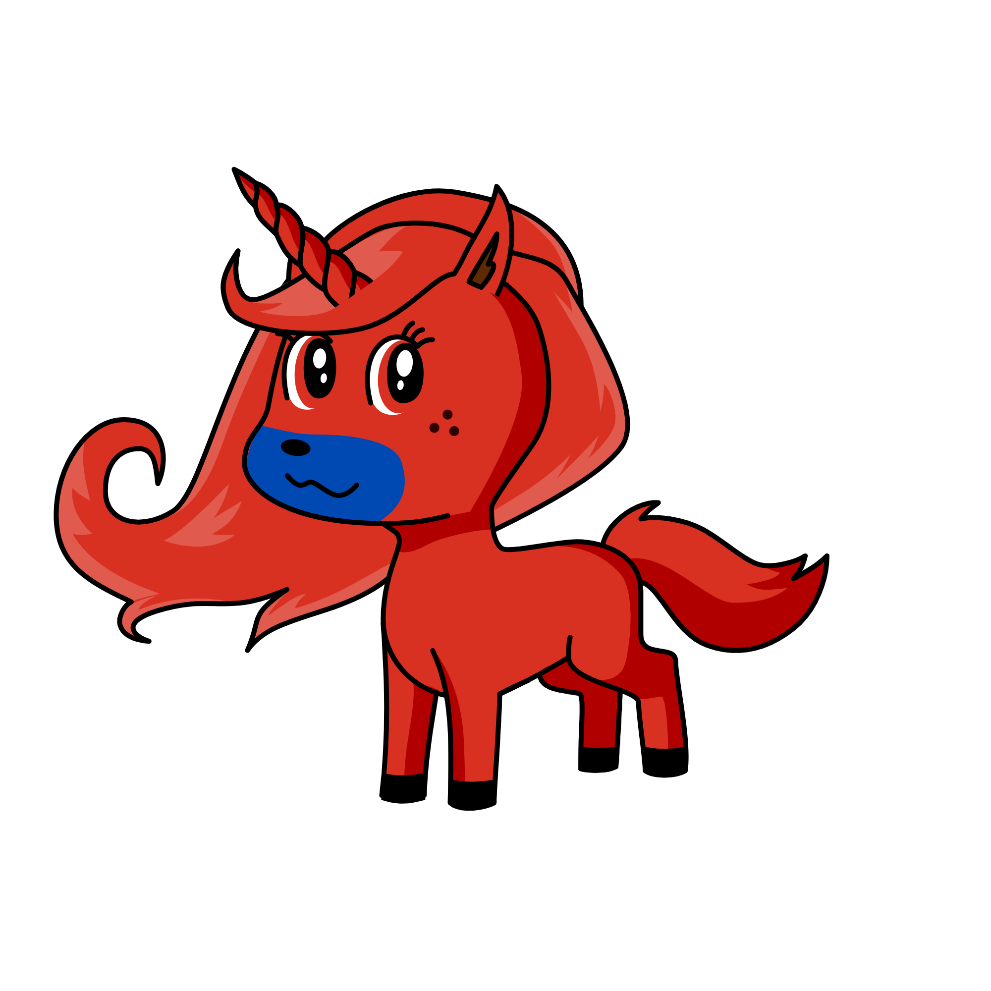 the devil, the unicorn