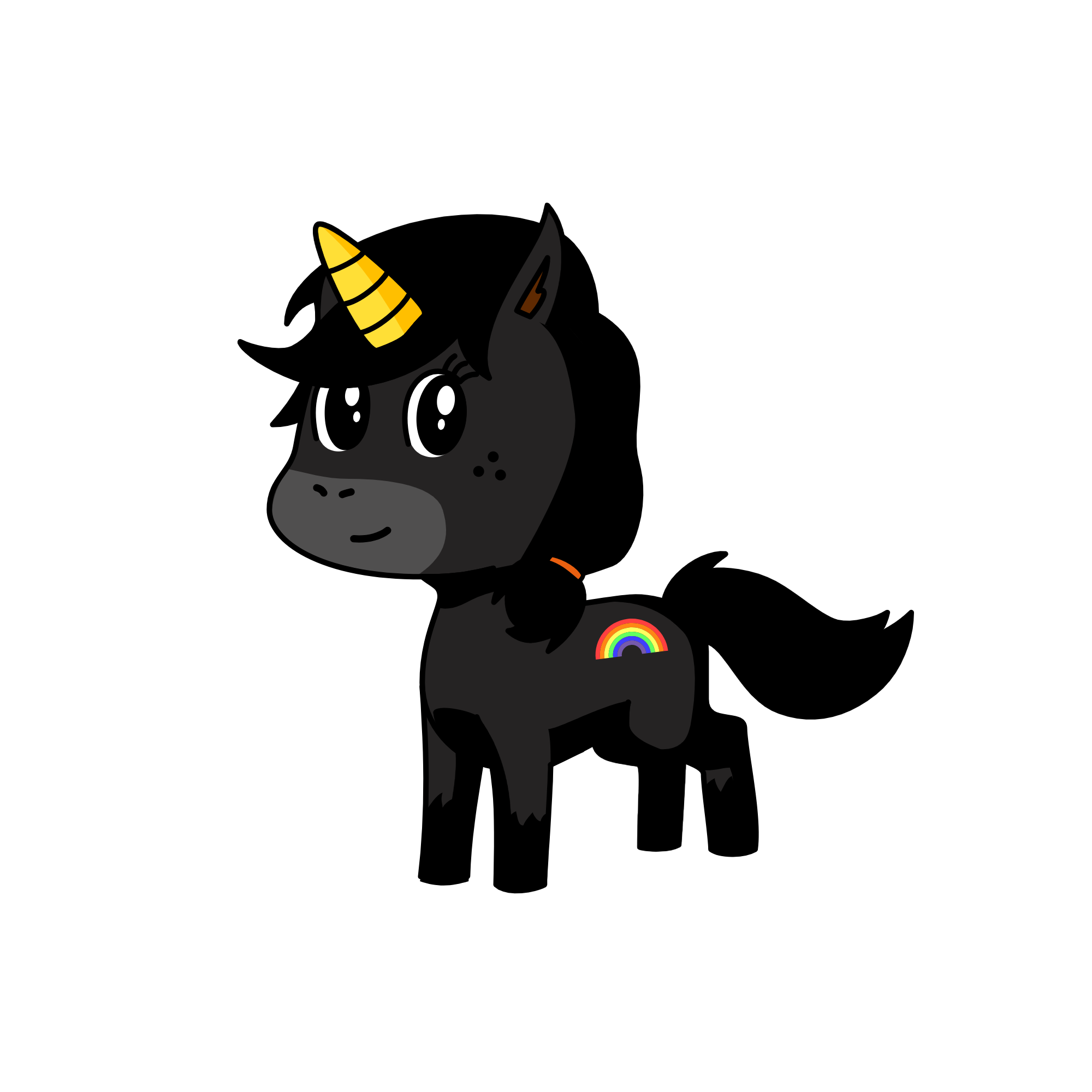Rainnight, the unicorn