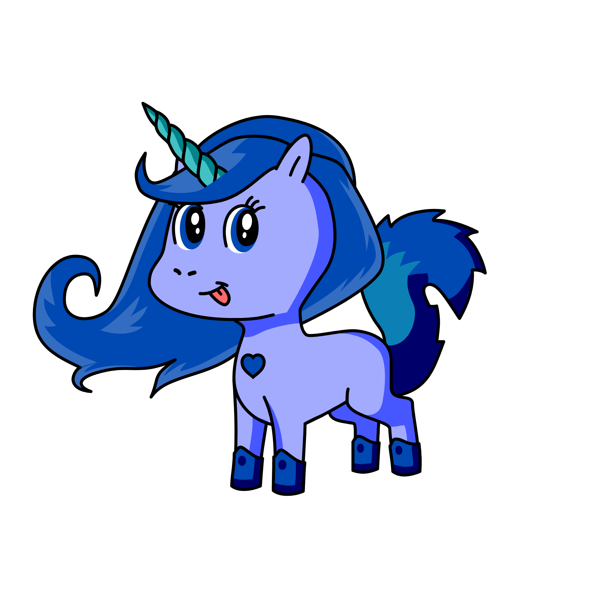 STARRY NİGHT İN ÇEŞME UNİCORN, the unicorn