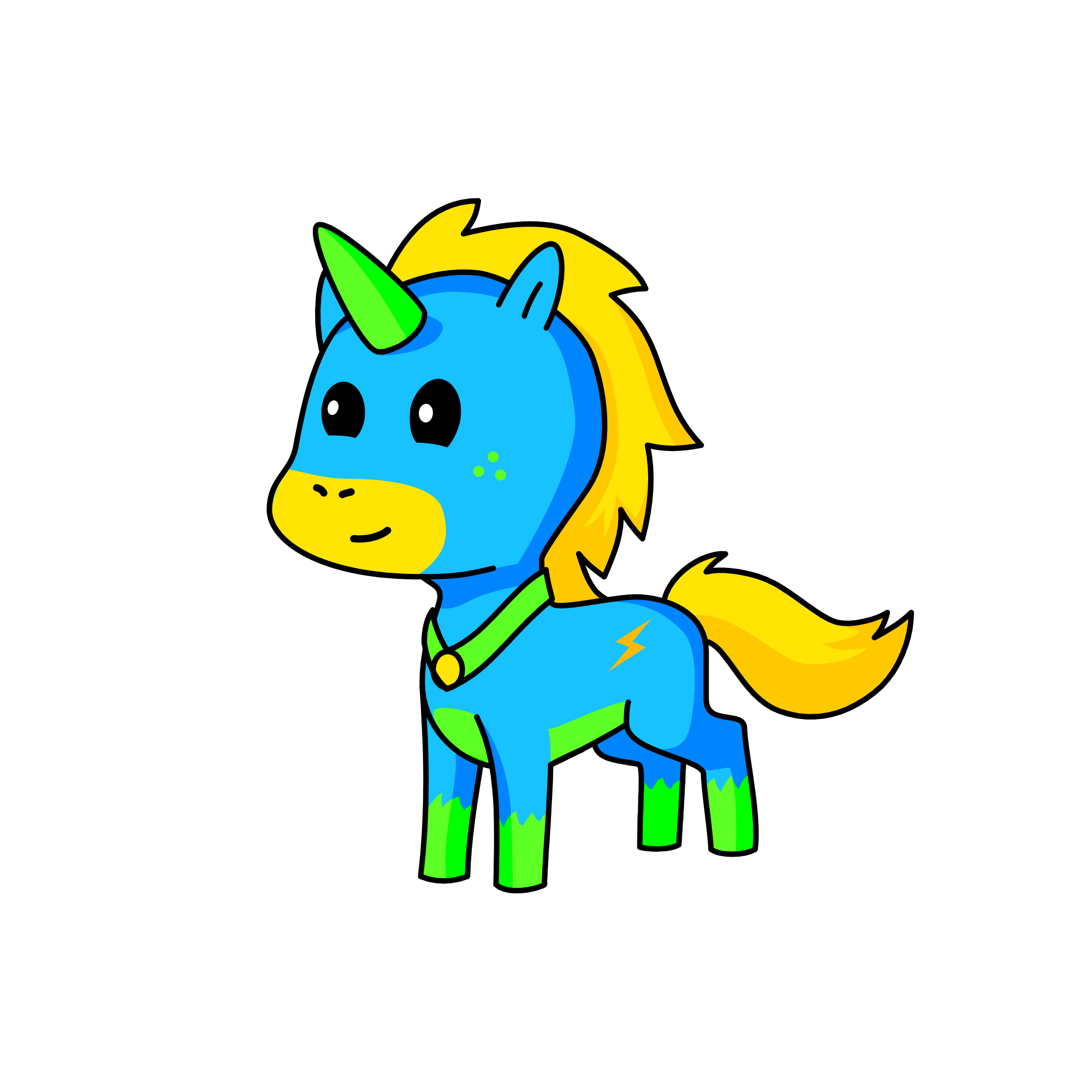 blur, the unicorn