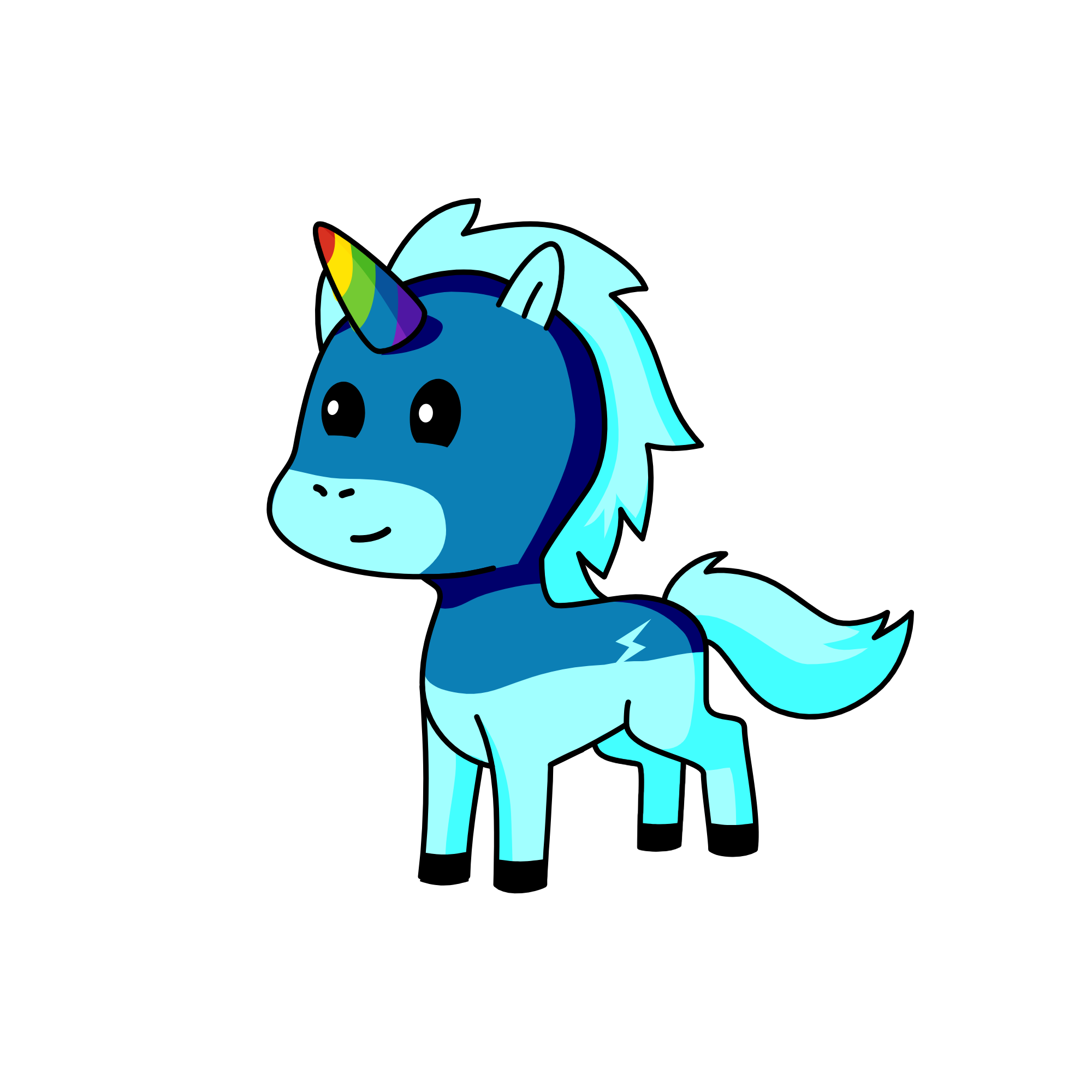 snow wind, the unicorn