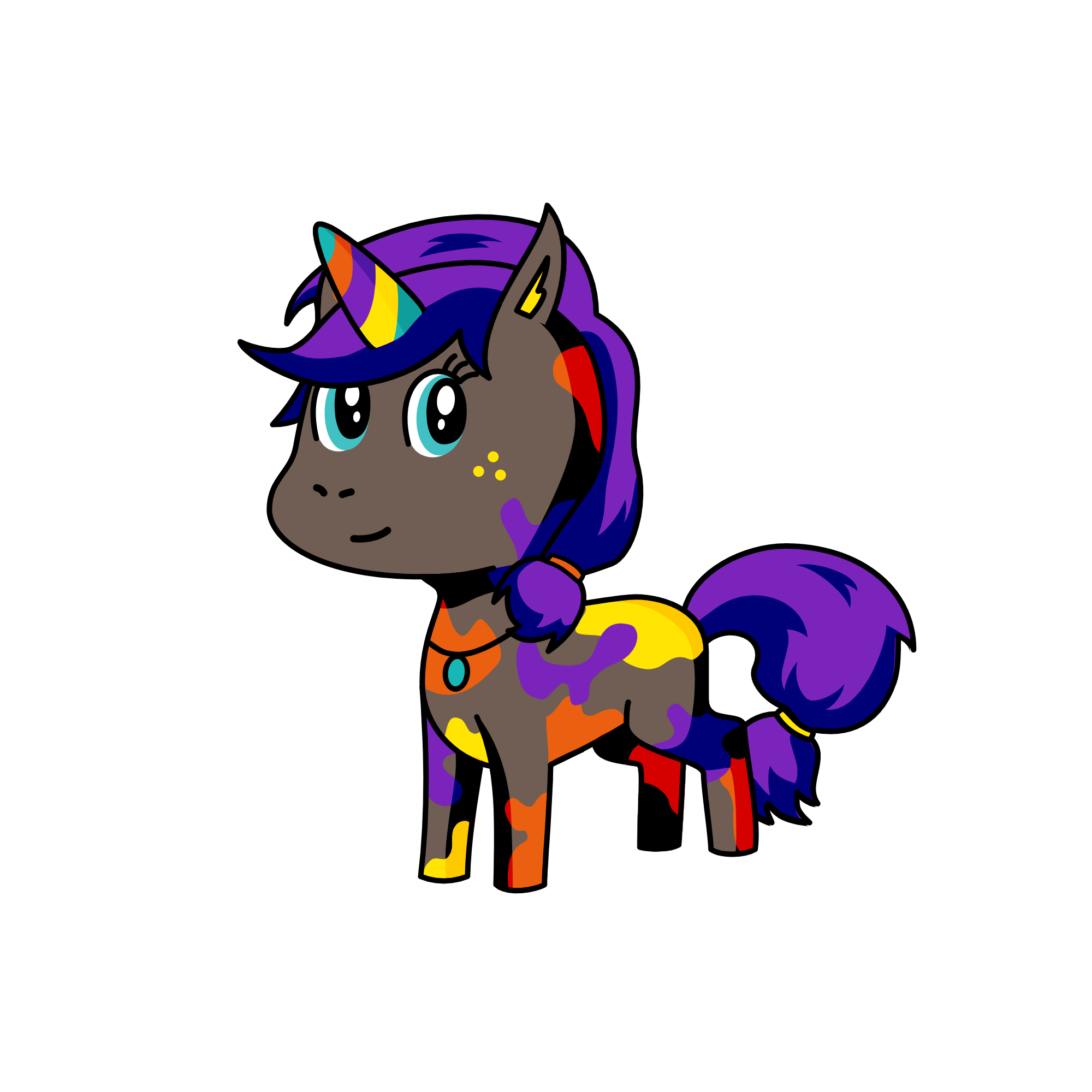 paint, the unicorn