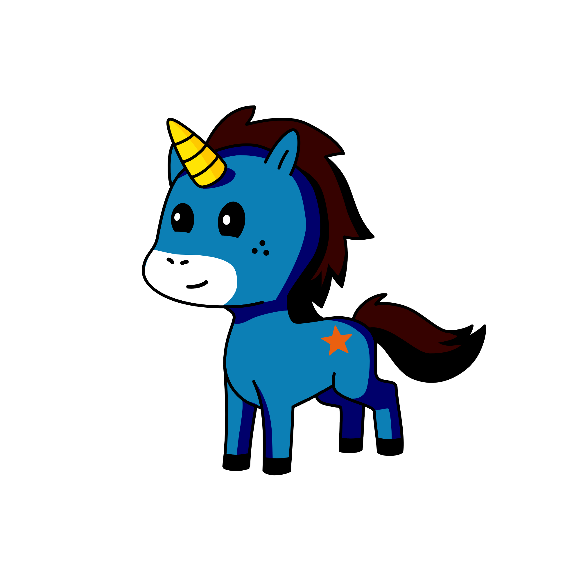 Ronald, the unicorn