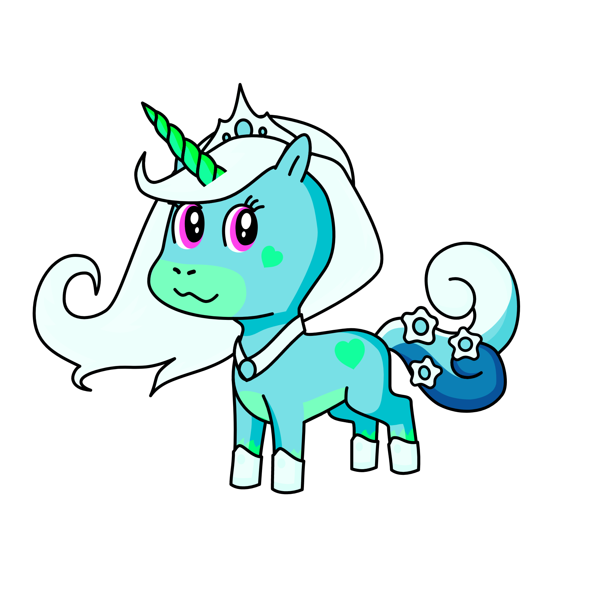 Marine, the unicorn