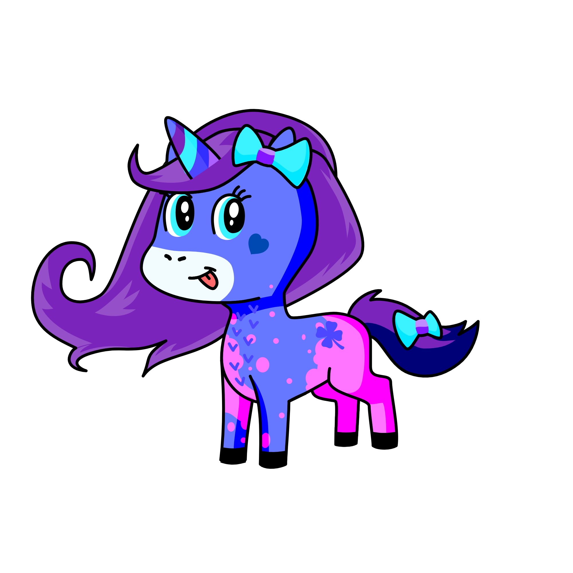 Snowy, the unicorn