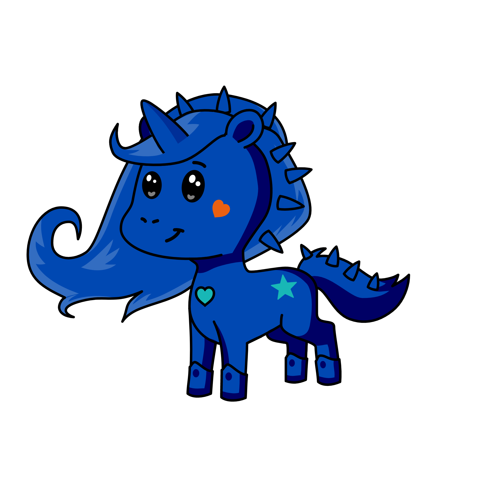 YOGUINA, the unicorn